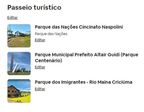 Apartamento TOP CLIMATIZADO em CRICIÚMA-SC - ótimo CUSTO-BENEFÍCIO - Cozinha completa - Cama Box - WiFI - Smart TV - Apps YouTube - NetFlix - Prime Vídeo - view 2