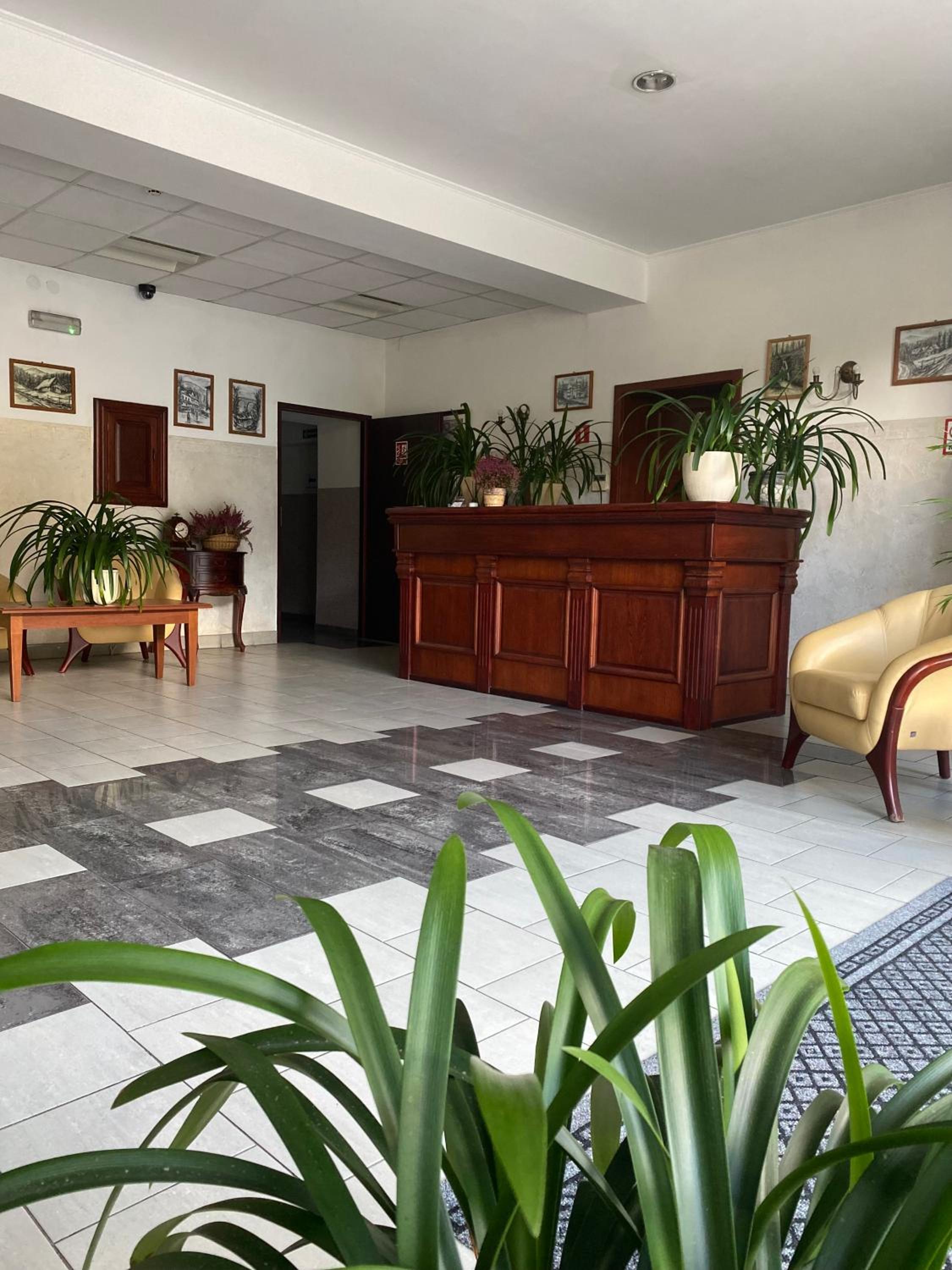 hotel reception