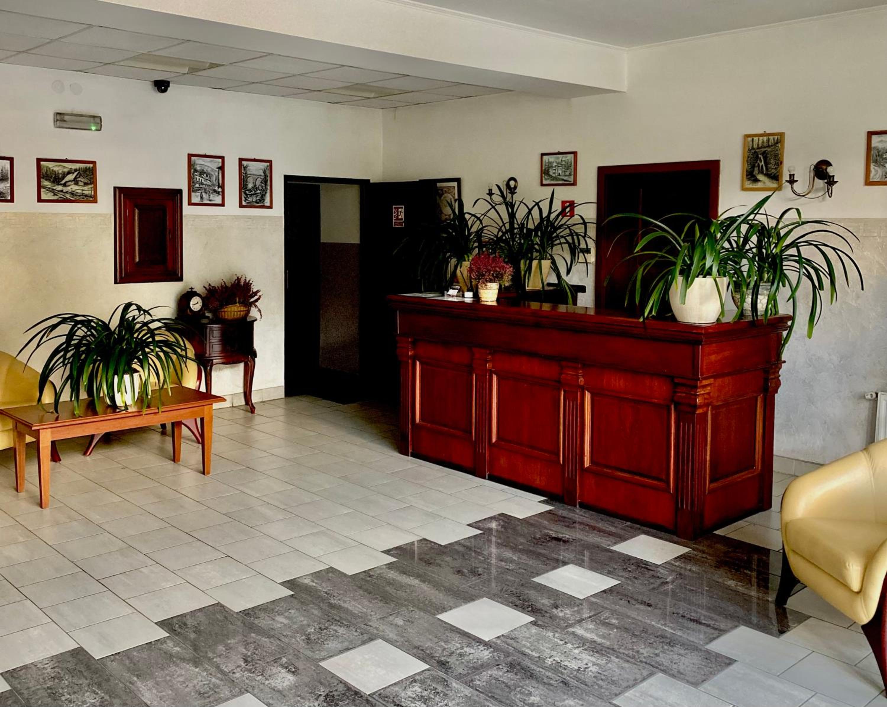 hotel reception