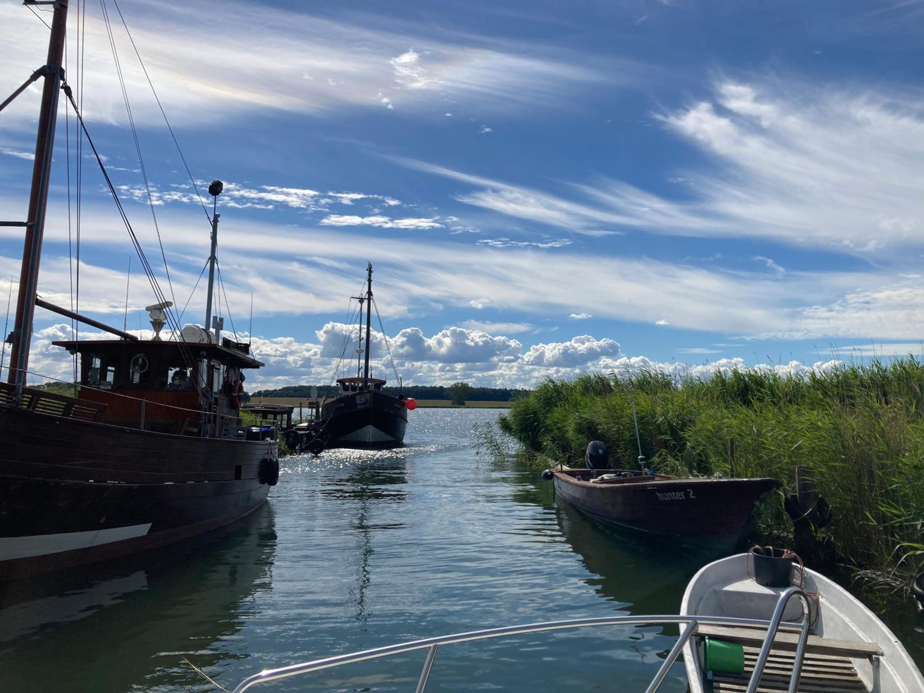 Ferienhaus am Wasser im Grünen