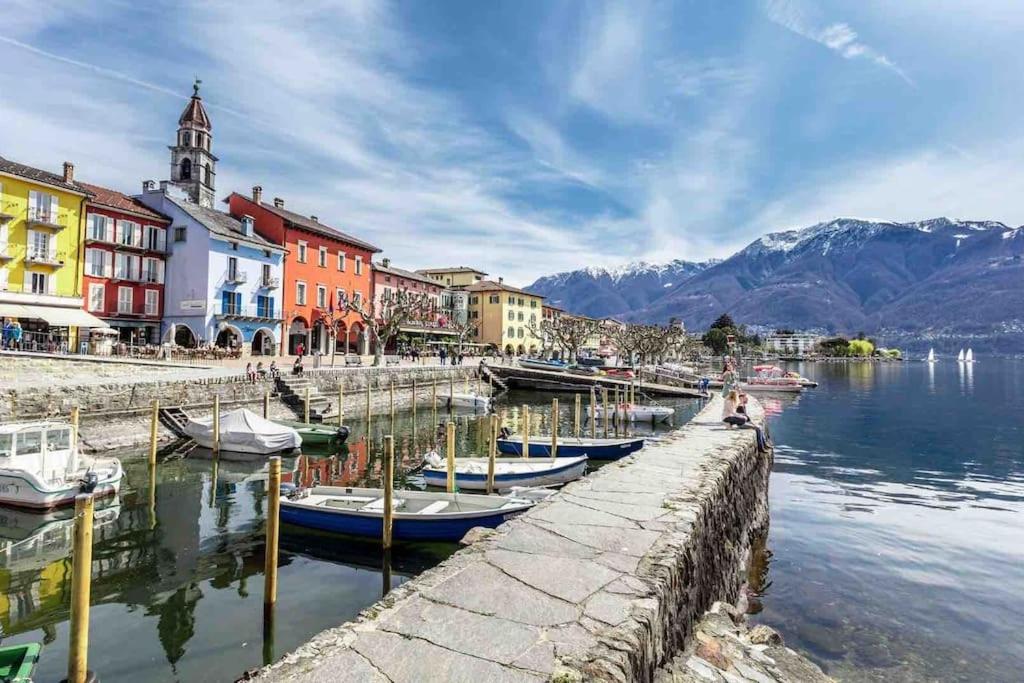 Appartamento Ascona , rooftop terrace apartment view 4