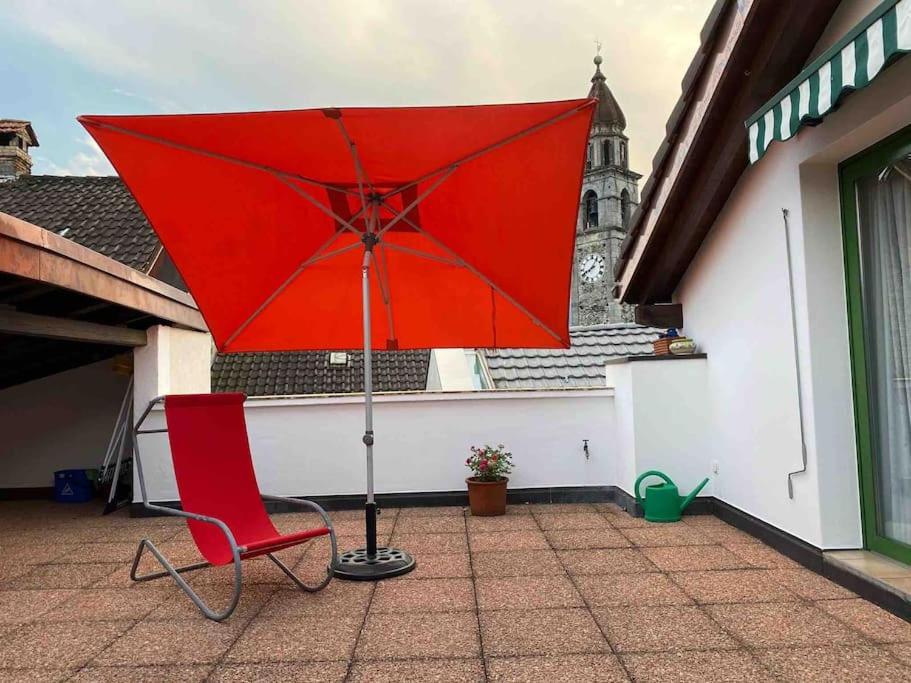 Appartamento Ascona , rooftop terrace apartment view 2