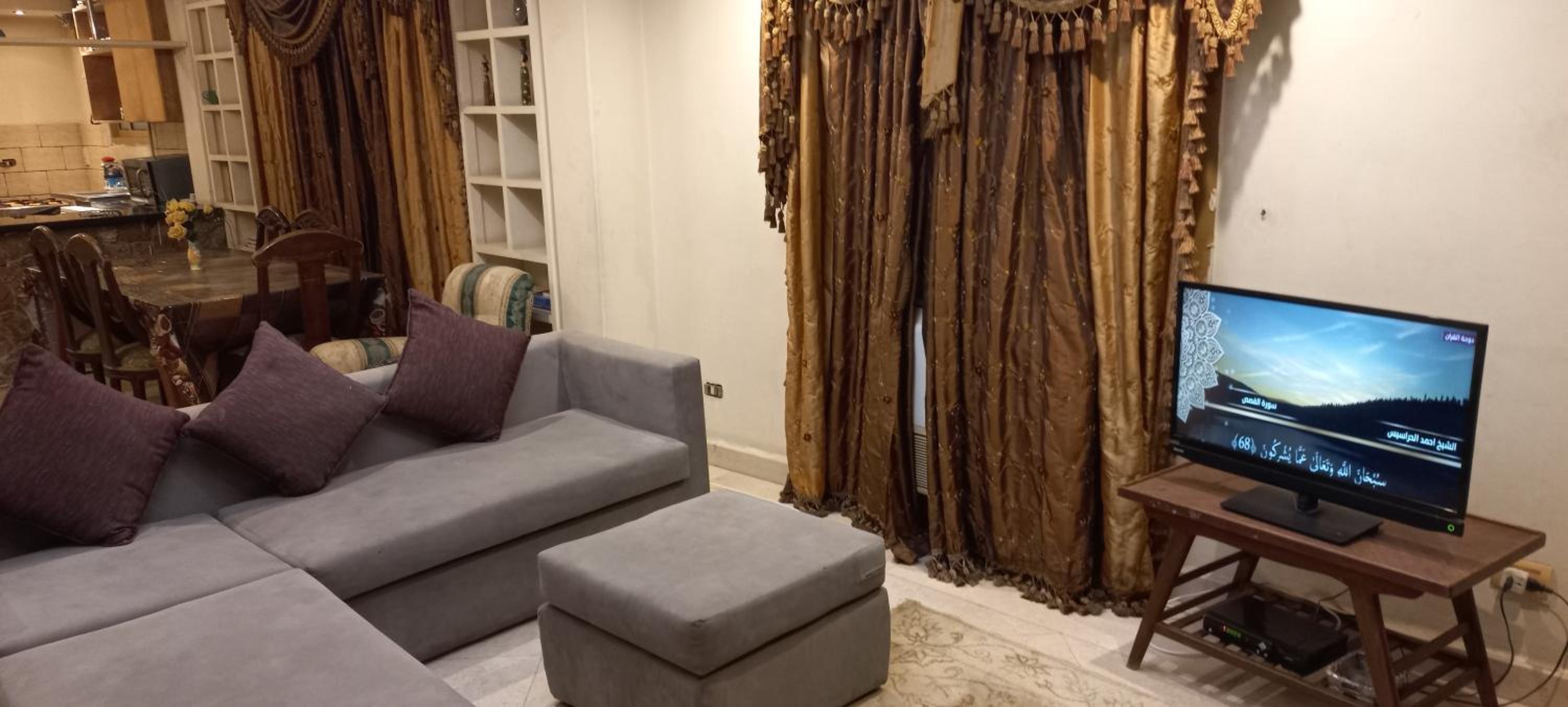 3 Bed Rooms Ac Fully Equipped flat in Mohandsseen Cairo