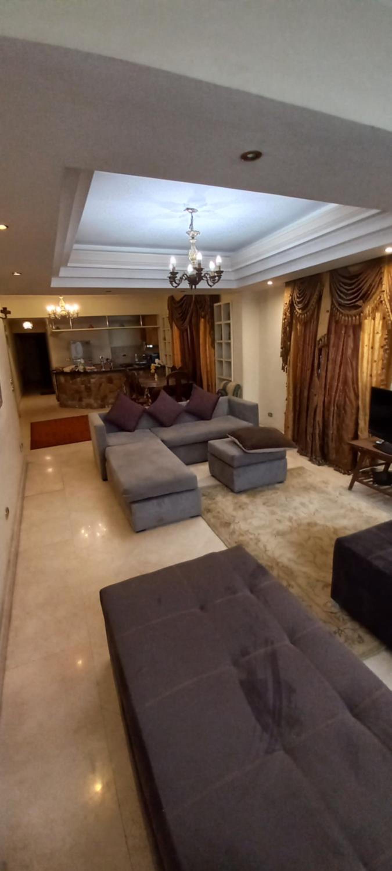 3 Bed Rooms Ac Fully Equipped flat in Mohandsseen Cairo