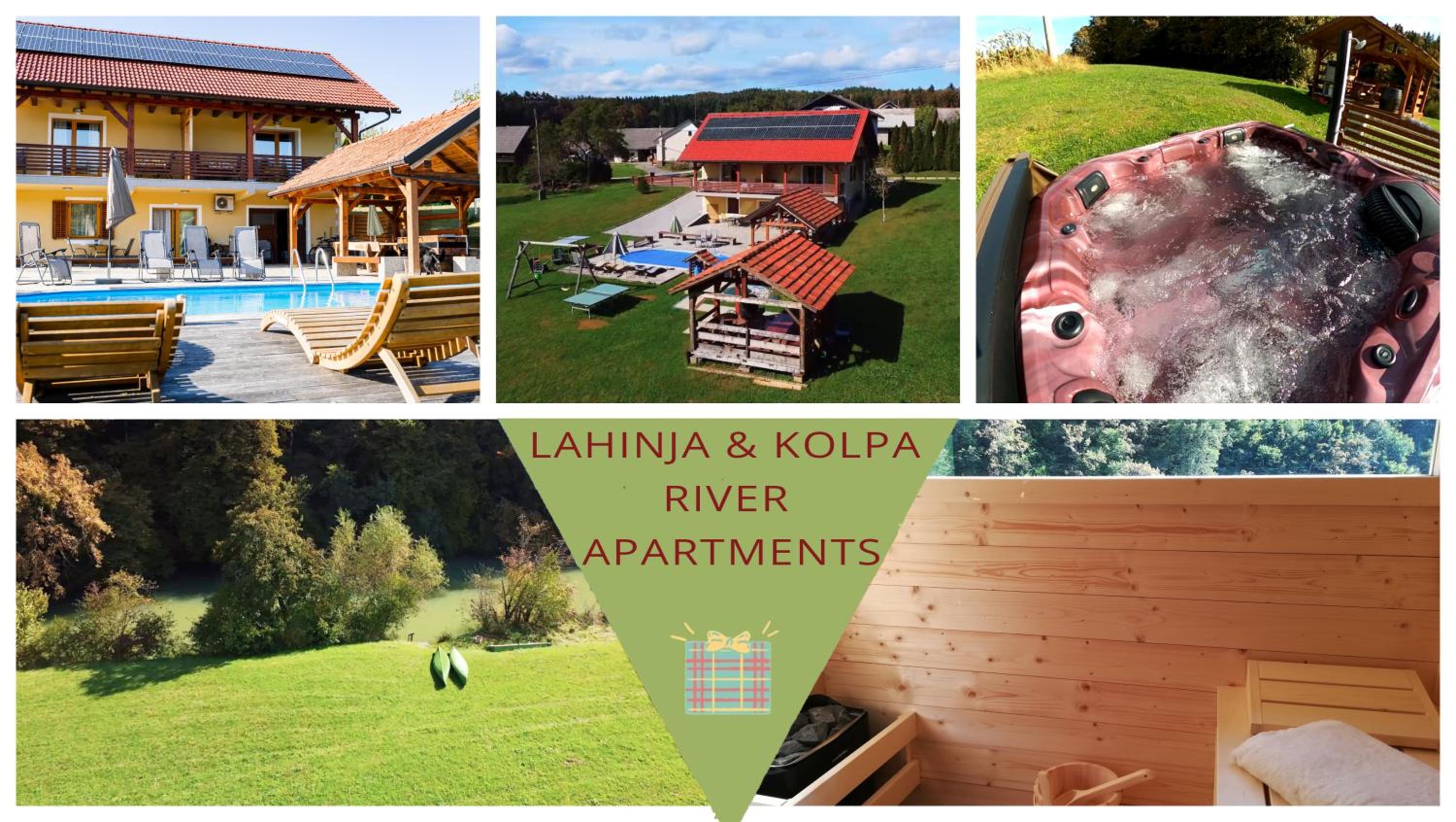 Lahinja & Kolpa river apartments view 5