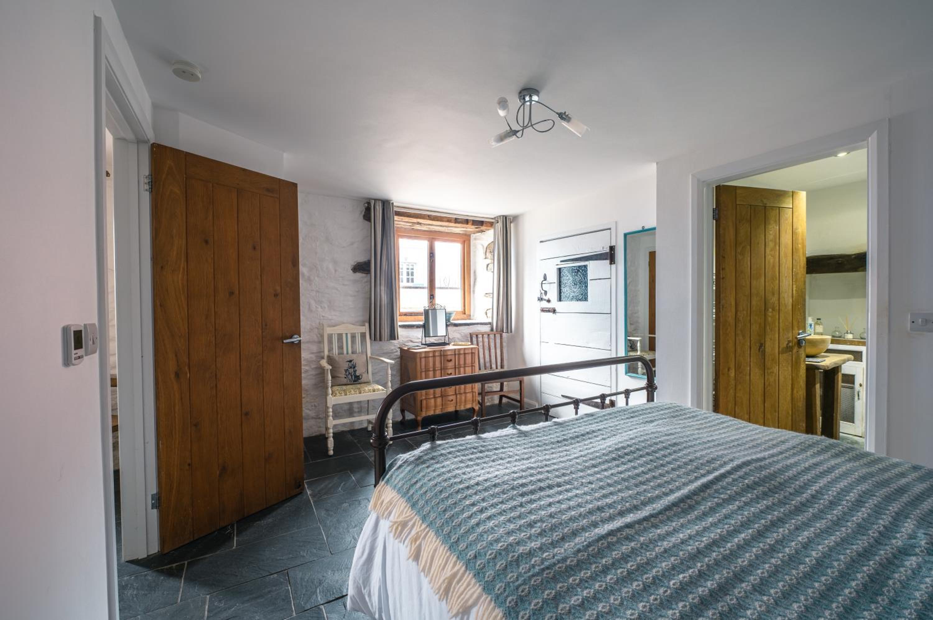 St Davids Hideaway with Roll-top Bath & Log Burner view 5