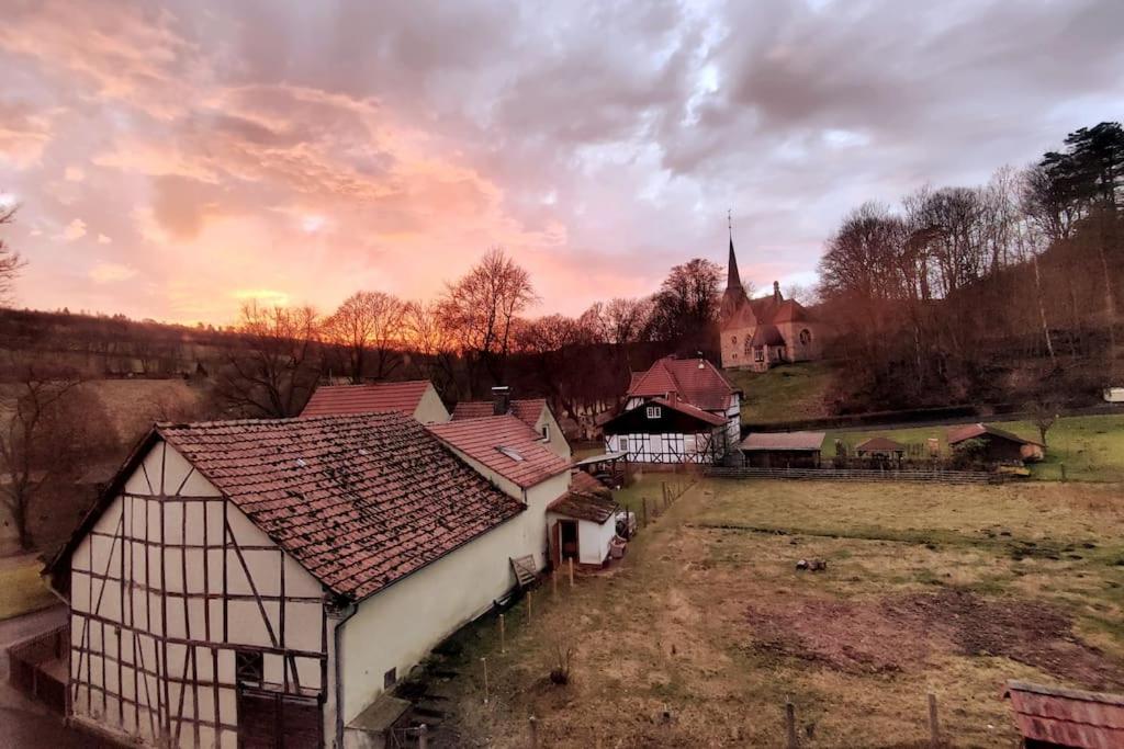 Gemütliches Fachwerkhaus im Mittelgebirge Hessen Thüringen