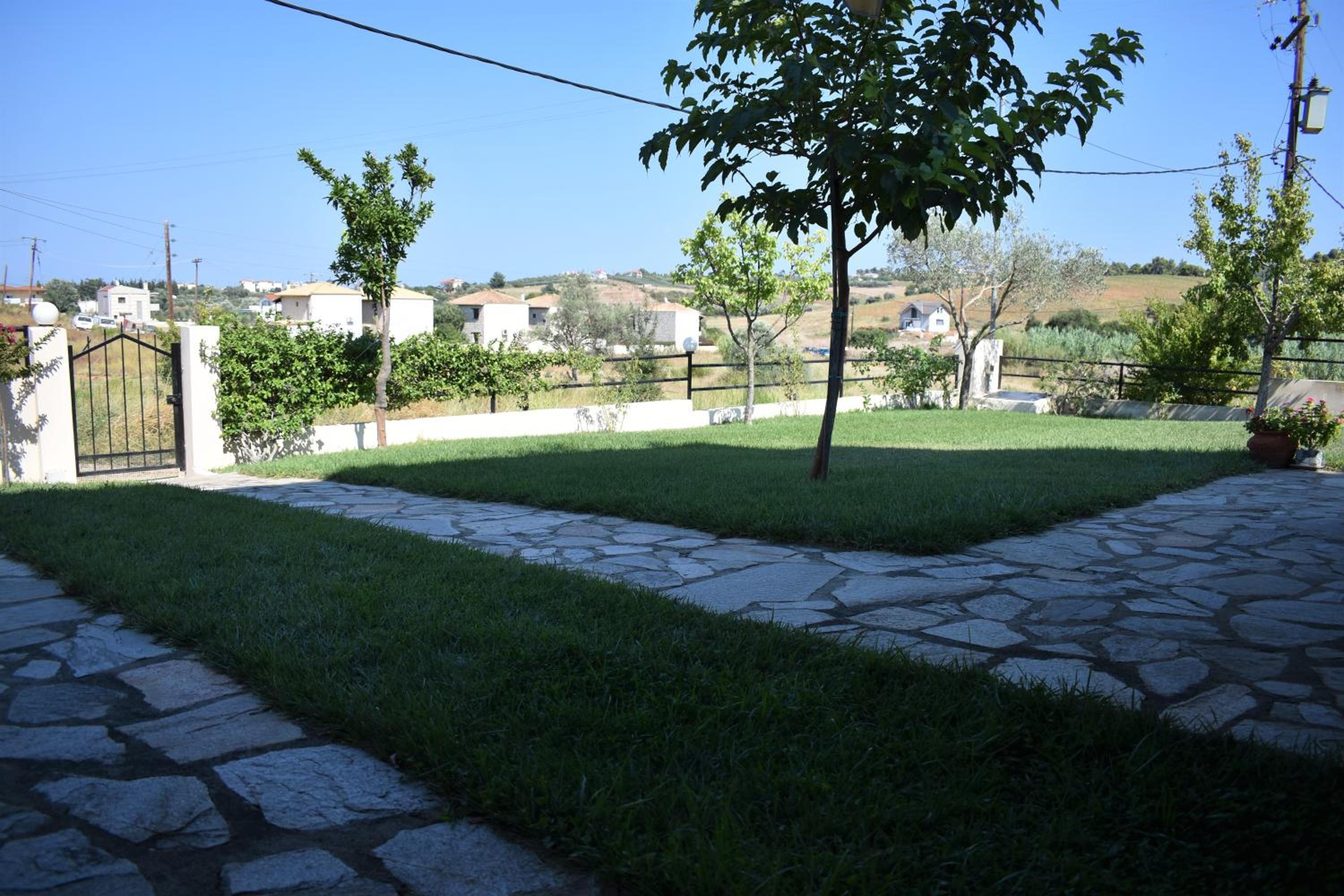 Vacation family house with garden