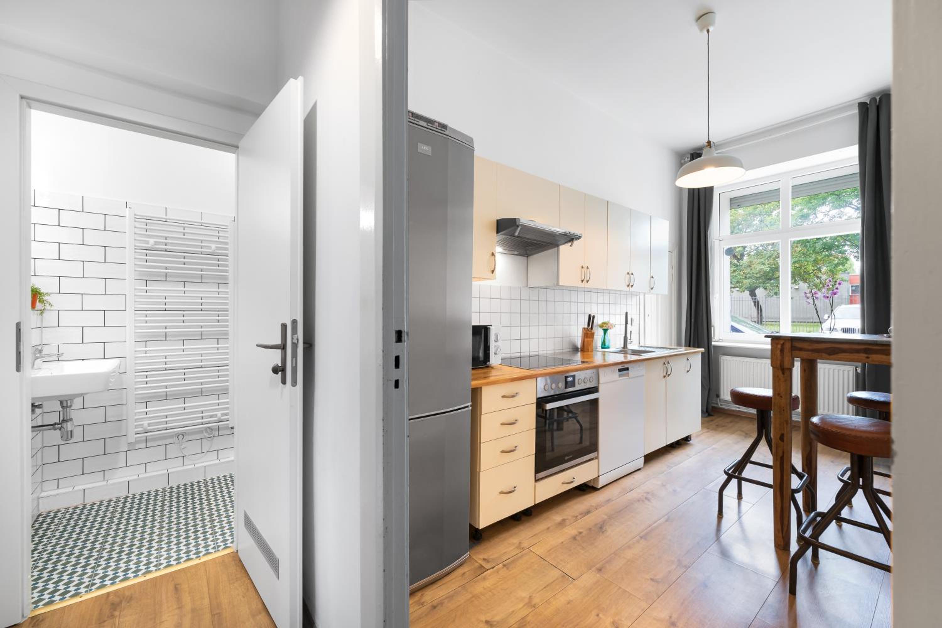 TheBödiker Group & Family Apartment, 3 BR, 1 Living room, 2 Bathrooms, ideal for bigger groups of 4 -9 Guests