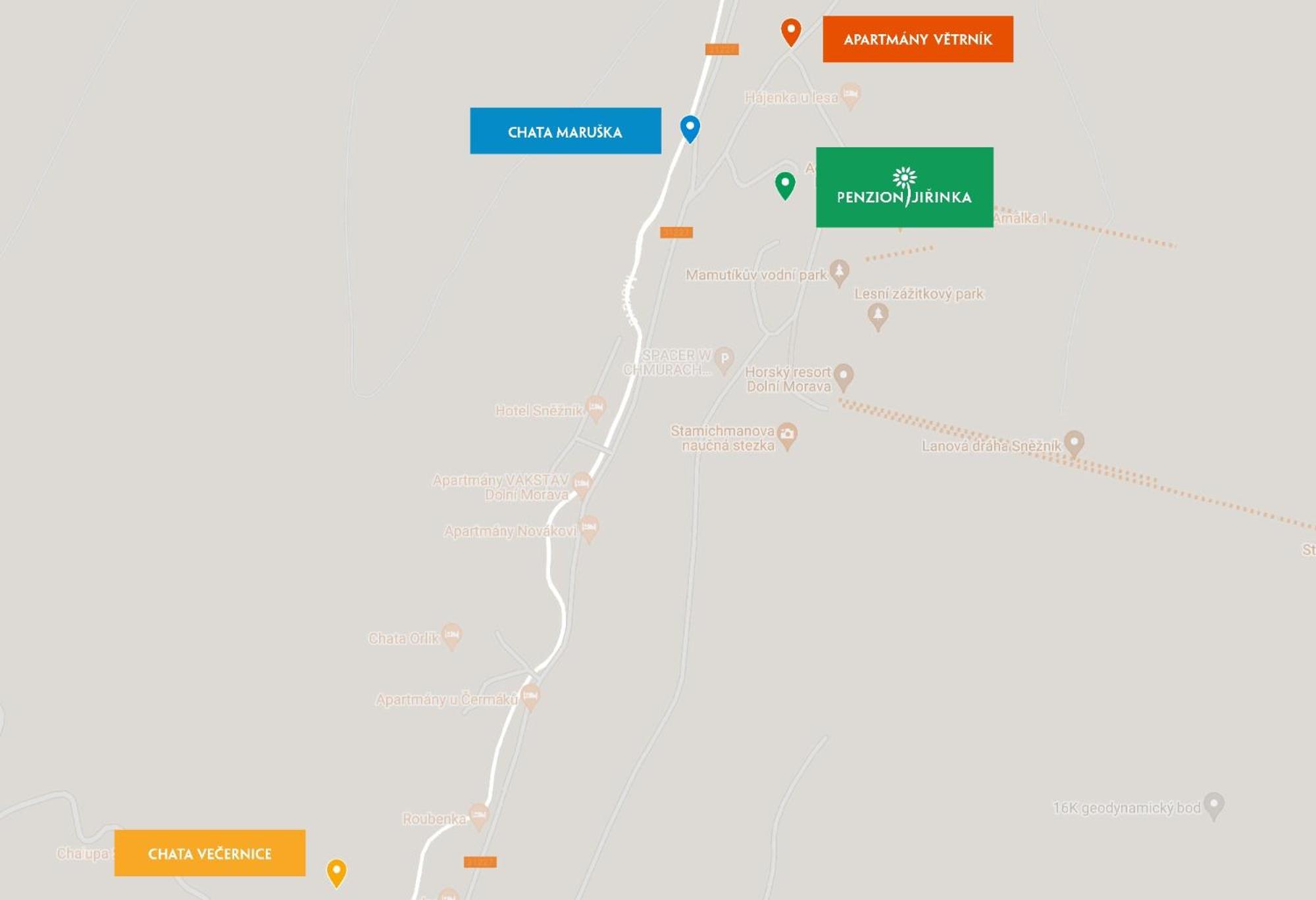 Apartmány Chata Večernice
