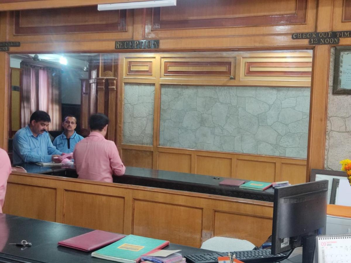 hotel reception