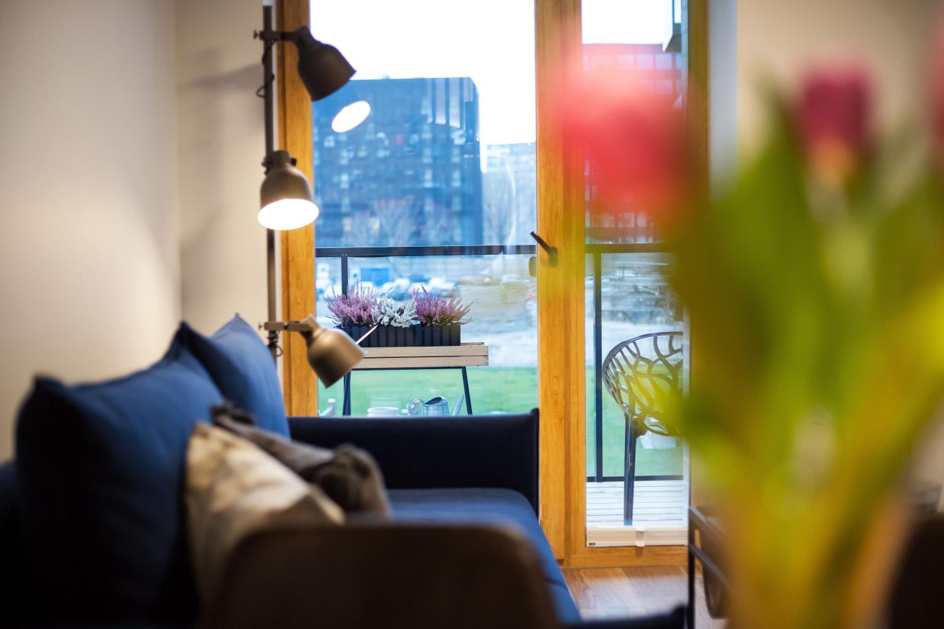 City Center Sanctuary Modern Business-Class Studio with Free Parking in the Heart of Vilnius