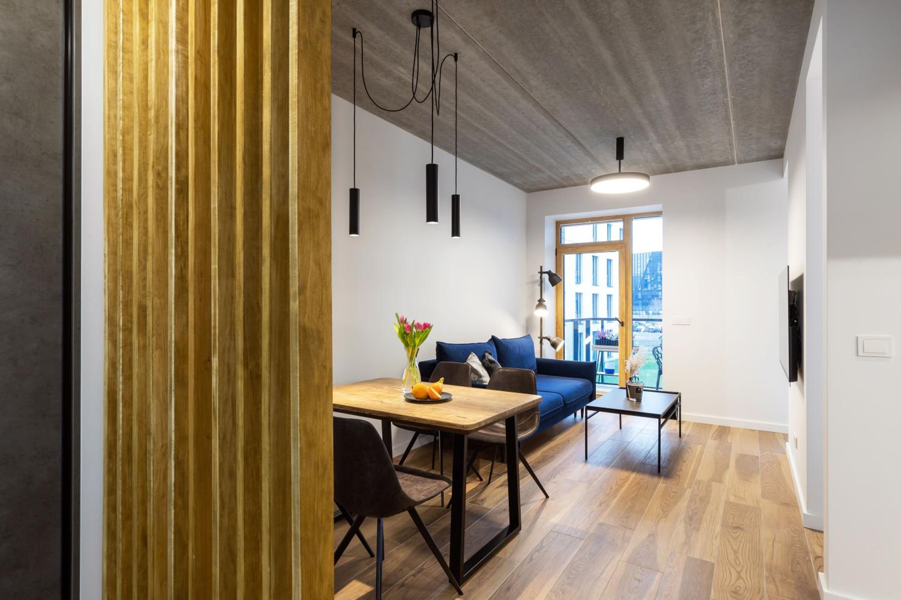 City Center Sanctuary Modern Business-Class Studio with Free Parking in the Heart of Vilnius