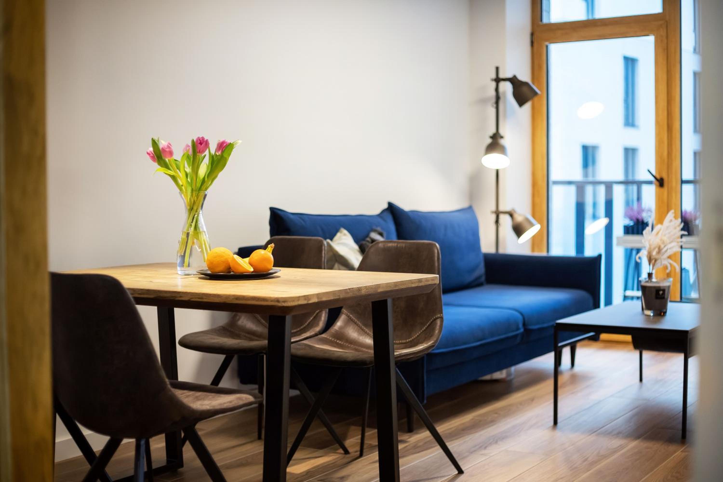 City Center Sanctuary Modern Business-Class Studio with Free Parking in the Heart of Vilnius