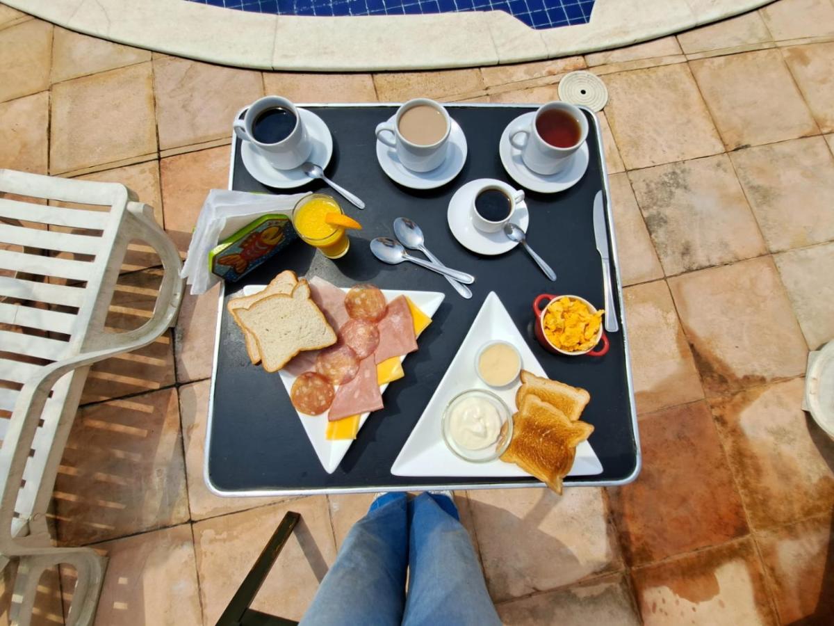 outdoor BBQ area