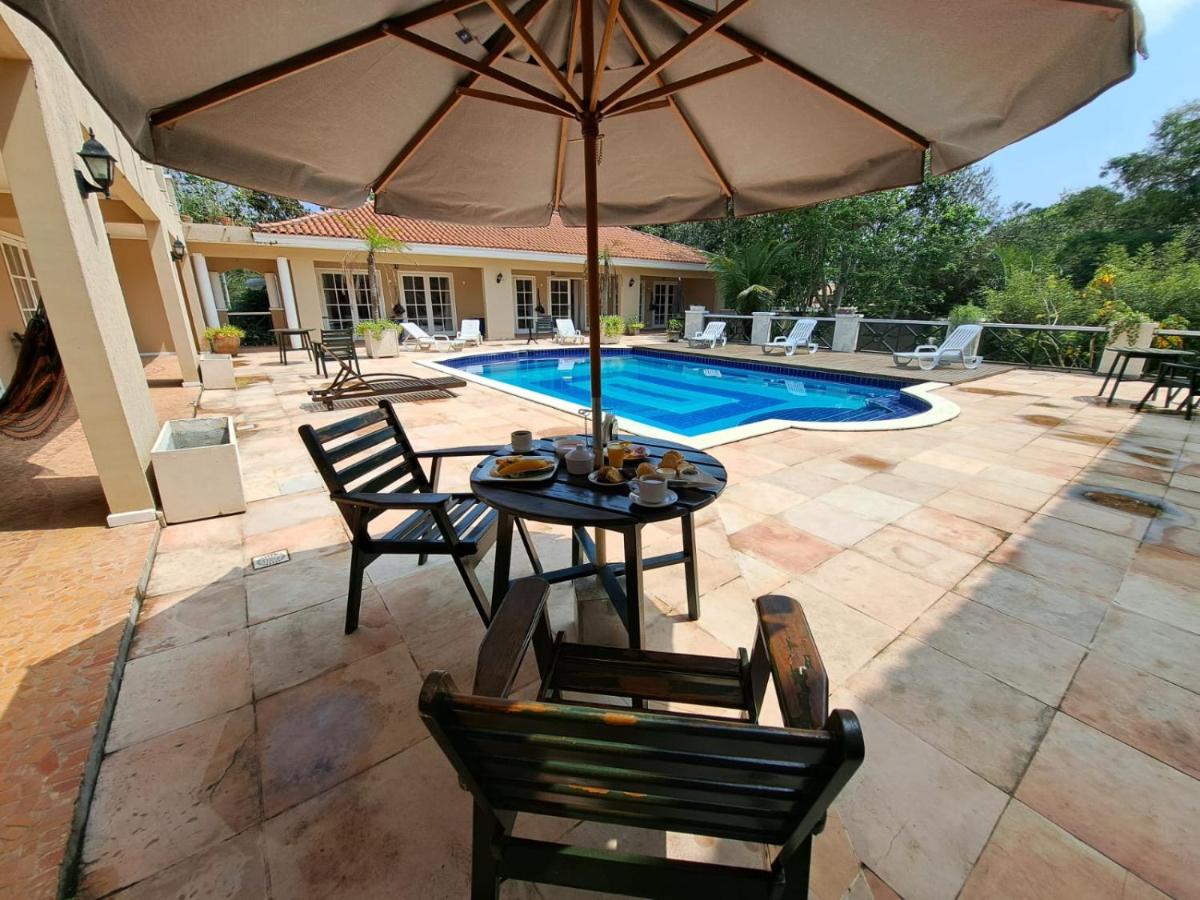 outdoor BBQ area
