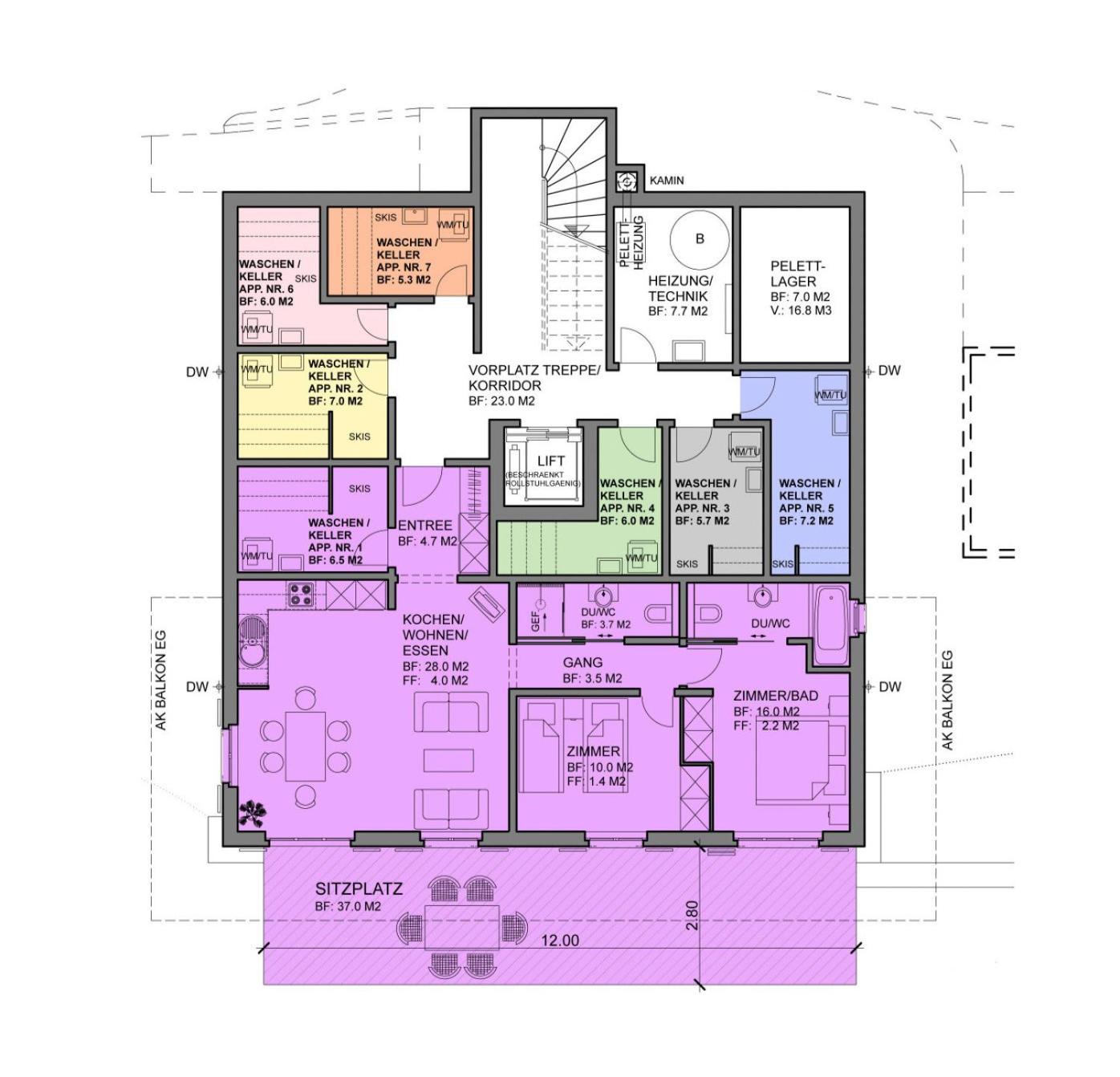 Panoramapark Soleil B Garden Apartment