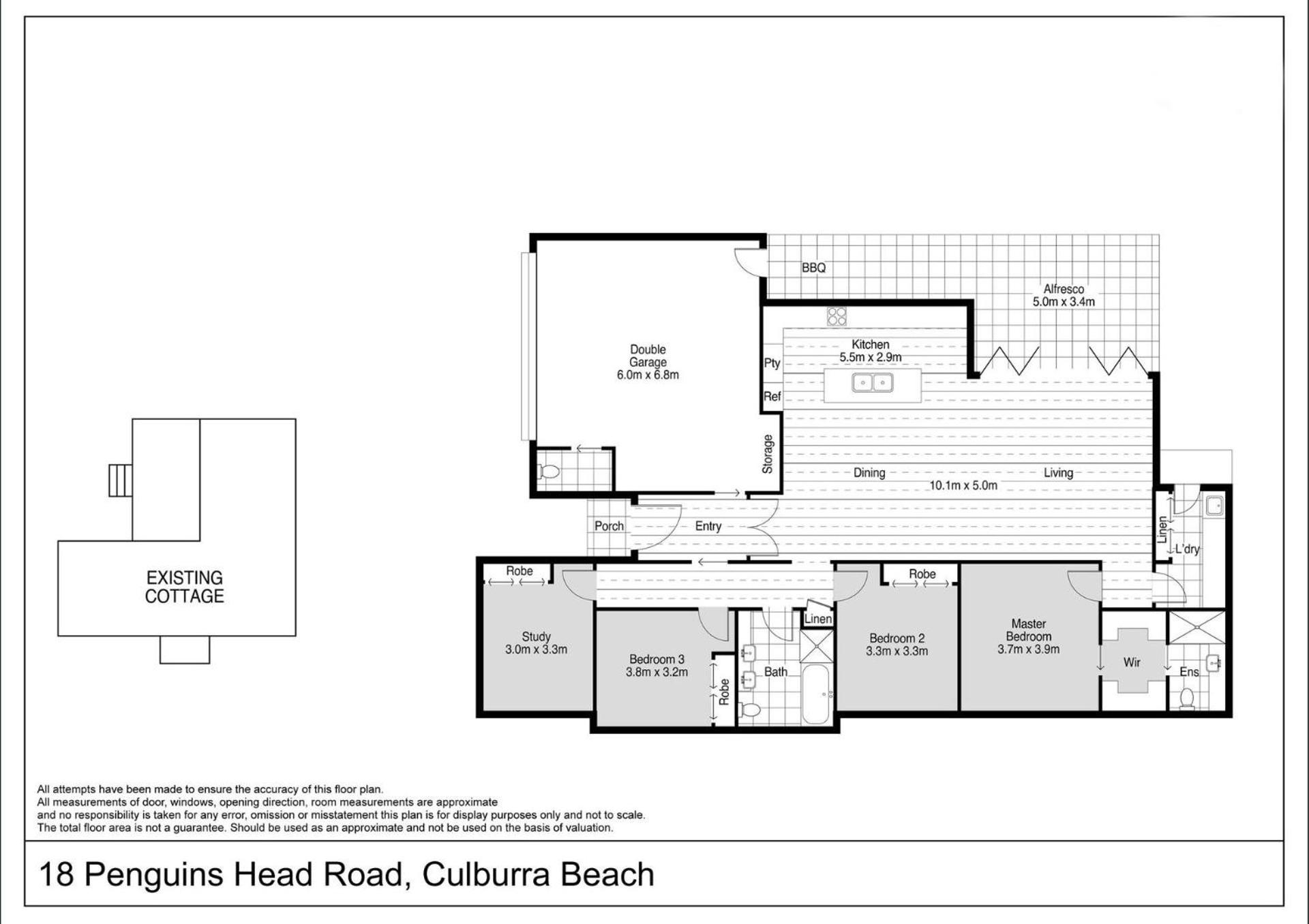 Bathers Pet Friendly 4 Mins Walk to Beach