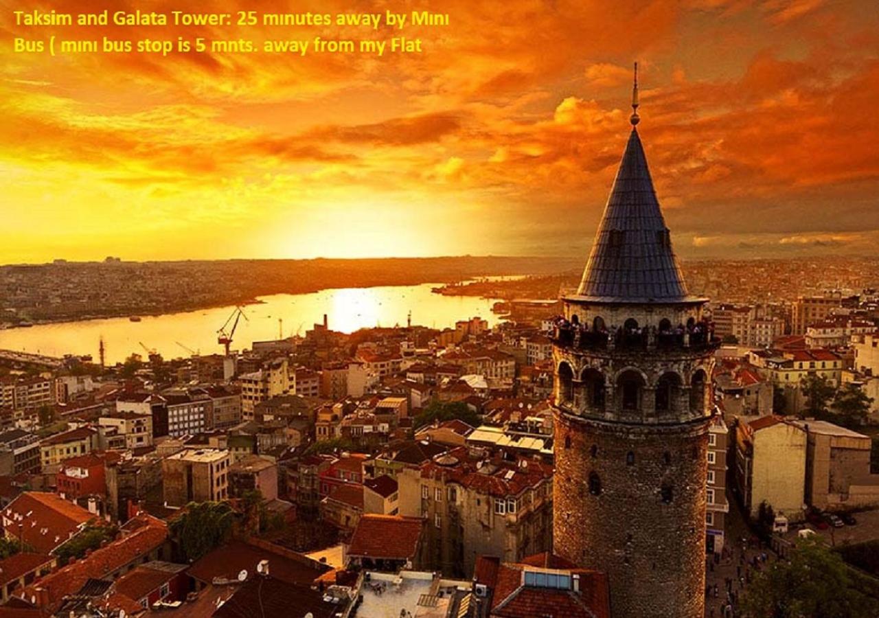 Feeling at home in İstanbul Center 5 Minutes walk to The Ataköy Metro Station & Metrobus