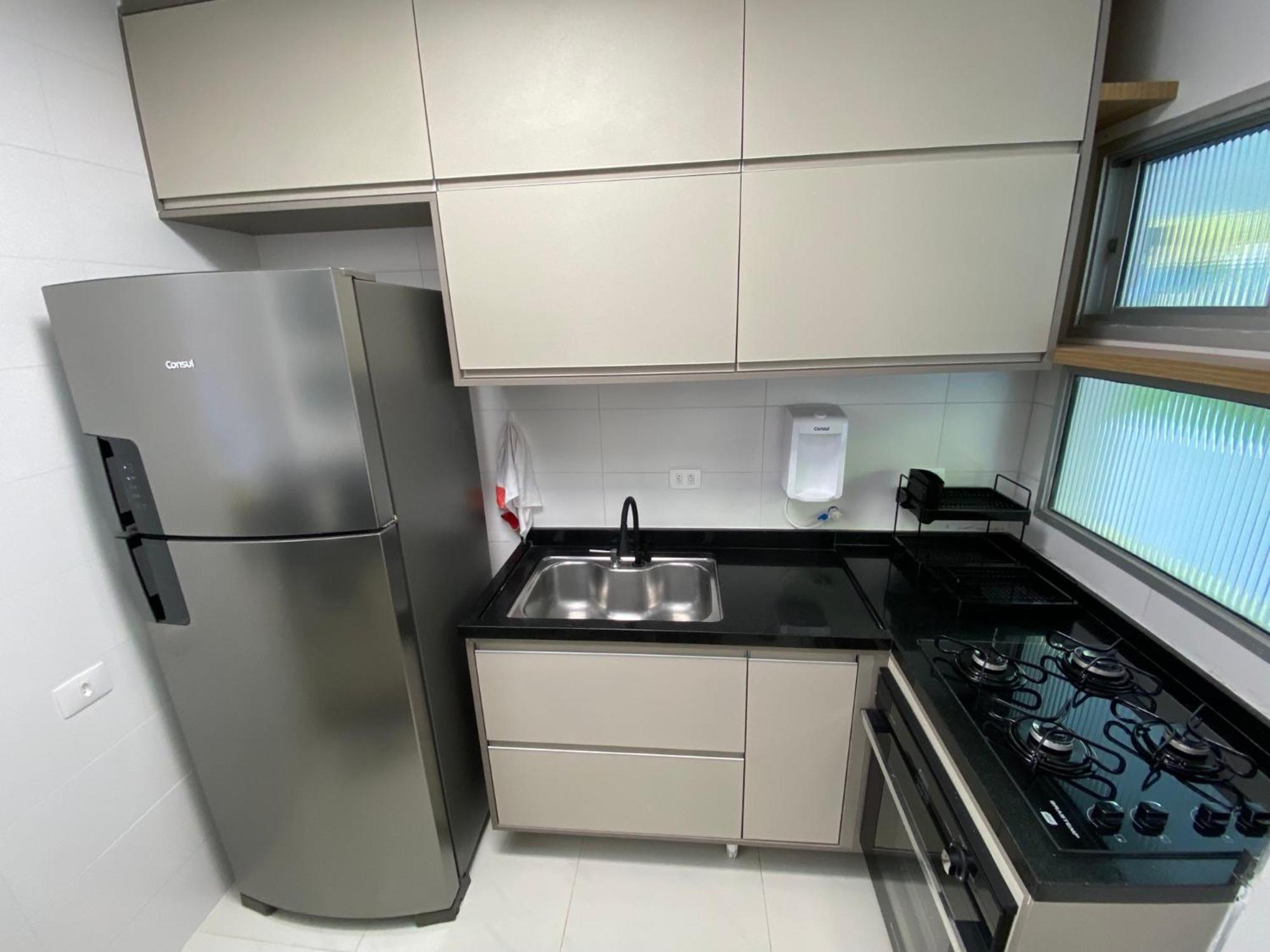 Apartamento Ubatuba Vista para o mar e pé na areia - Praia das Toninhas
