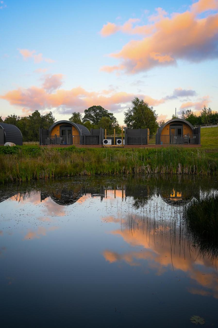 Newmore Highland Pods with Hot Tubs on NC500 view 2