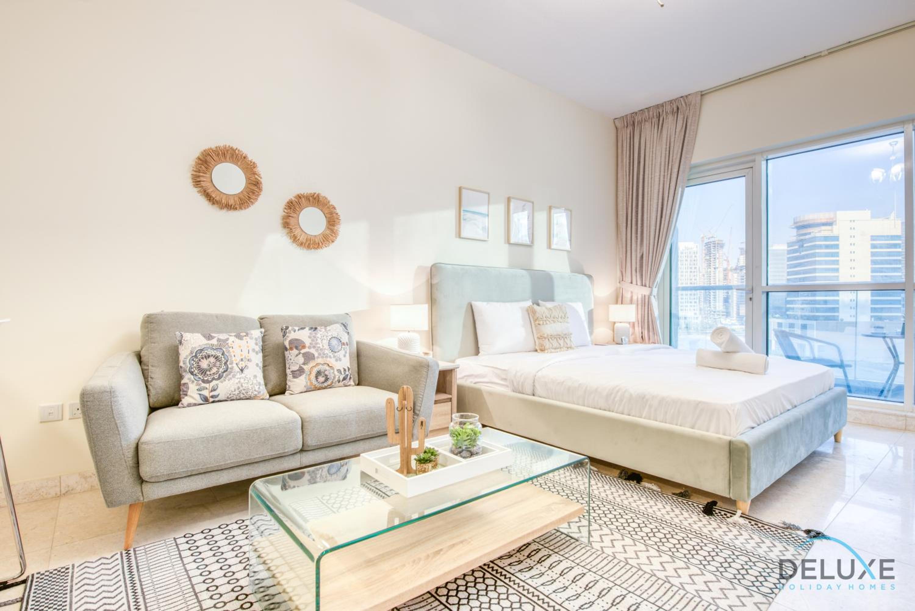 Pleasant Studio at Safir Tower 1 Business Bay by Deluxe Holiday Homes