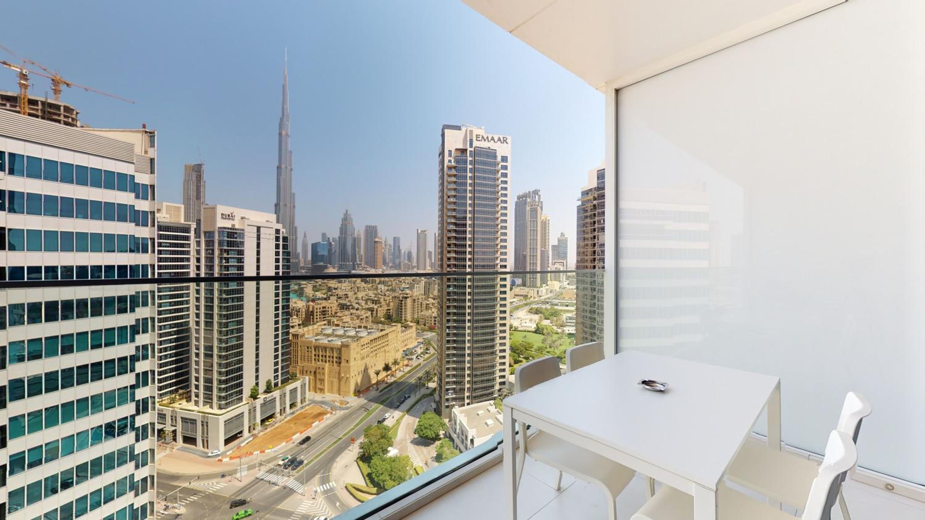 Stylish Studio with Burj Khalifa View