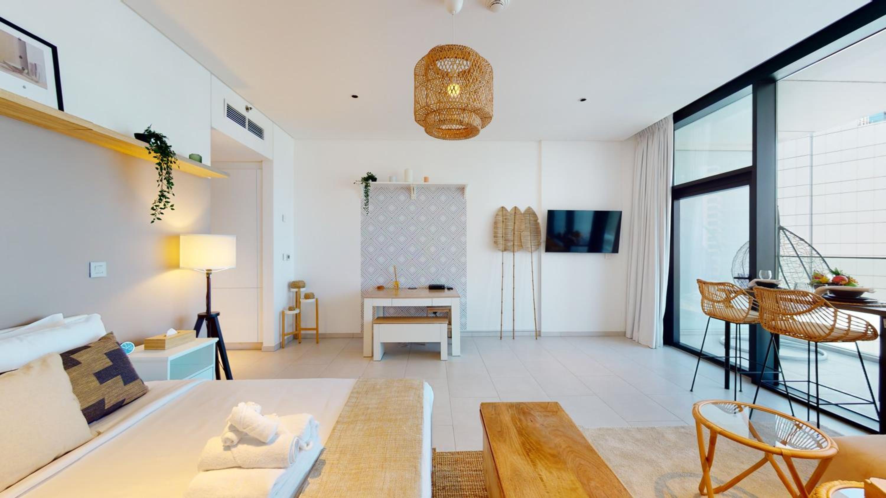 Stylish Studio with Burj Khalifa View