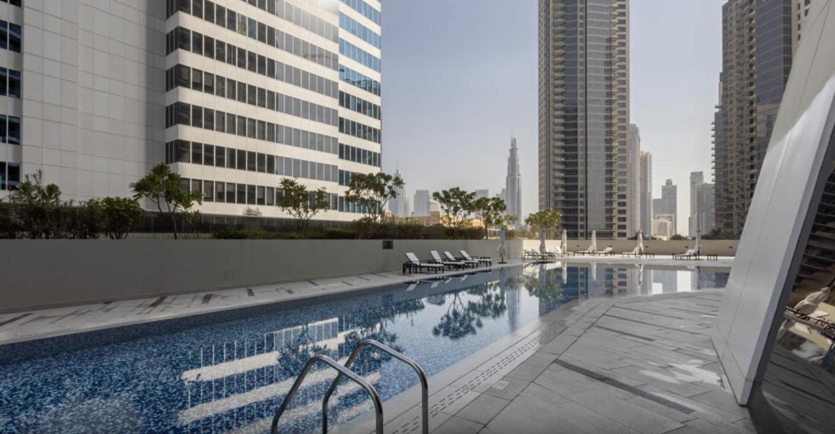 Stylish Studio with Burj Khalifa View