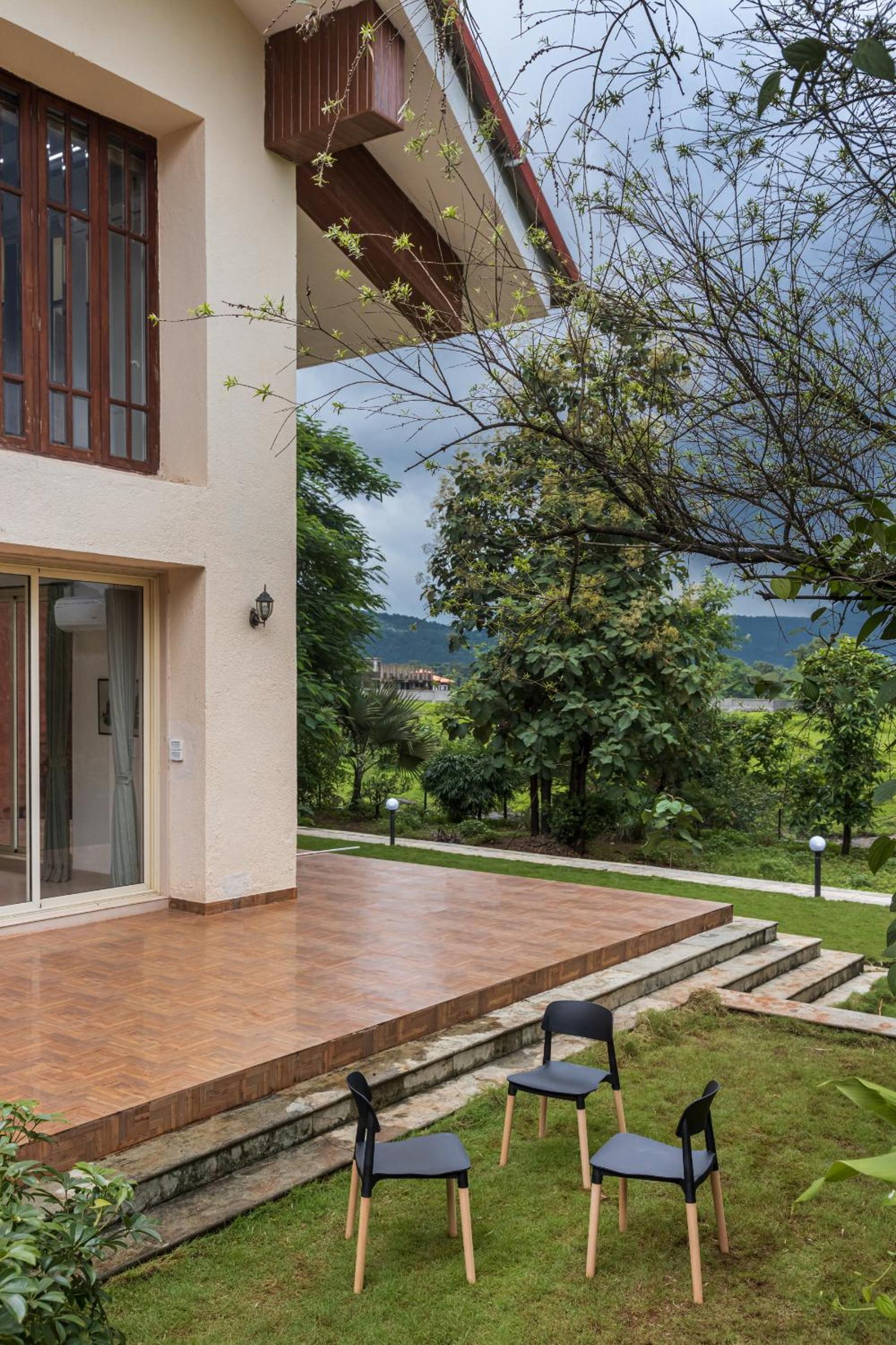 SaffronStays Ananya - 4BR villa with pool, minibar & game room near river Ullas in Karjat view 2