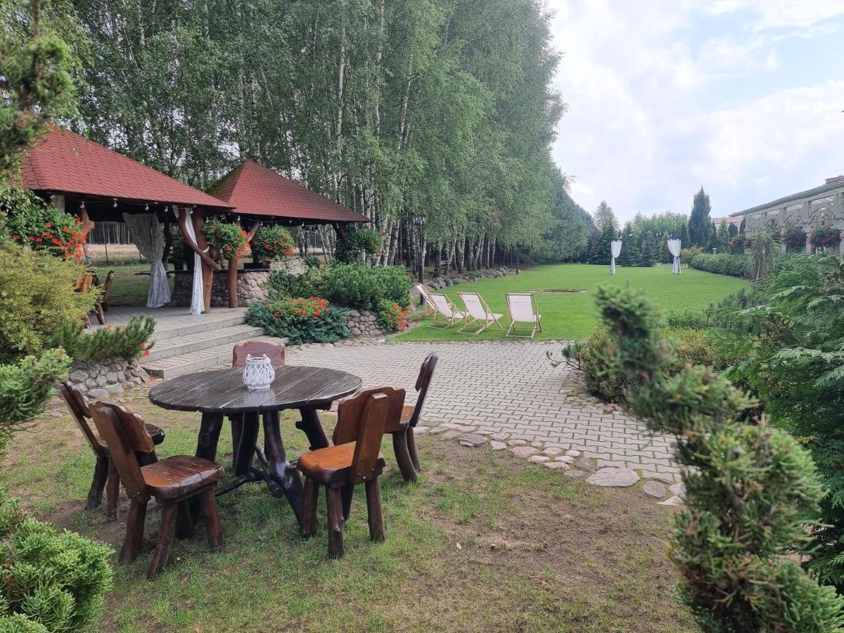 outdoor BBQ area