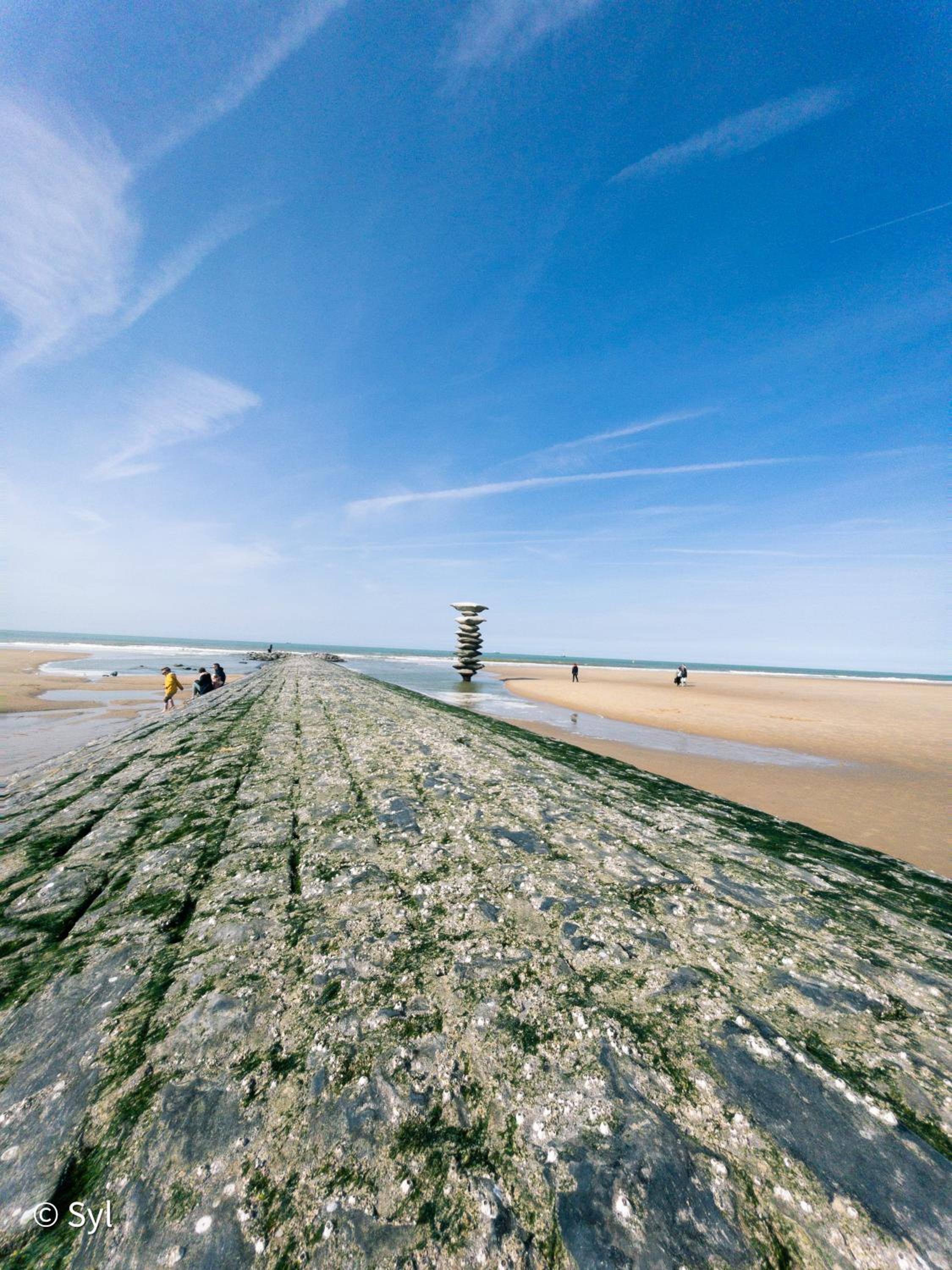 Be at Sea in Ostend all-in luxury apartment , outdoor pool, side seaview