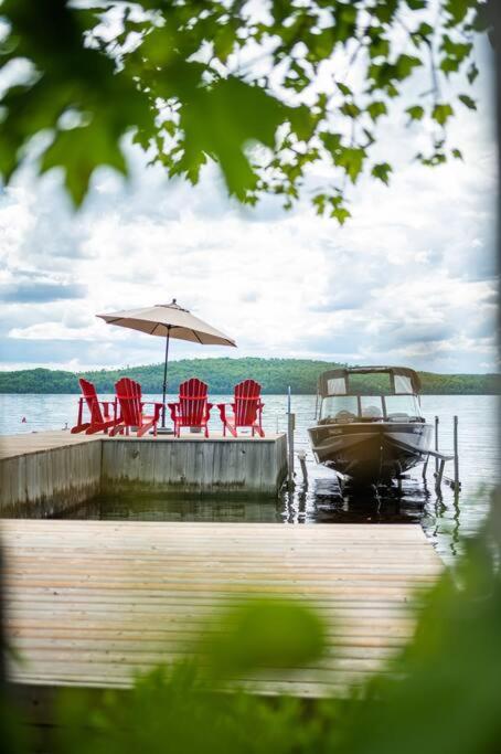 Private Cliffside Chalet Nestled in Nature With Western Sunsets & Waterfront Access Near Algonquin Park- Pass Included view 2