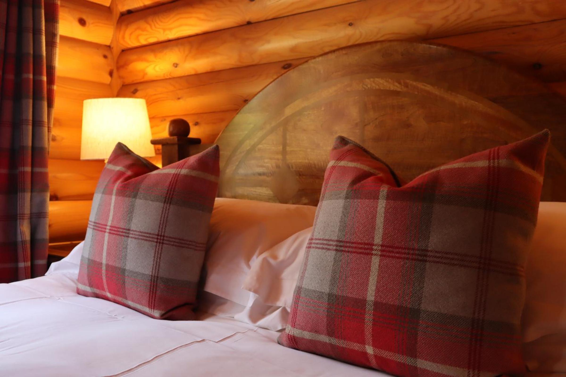 Bunnahahbain - Two Bedroom Luxury Log Cabin with Private Hot Tub view 3