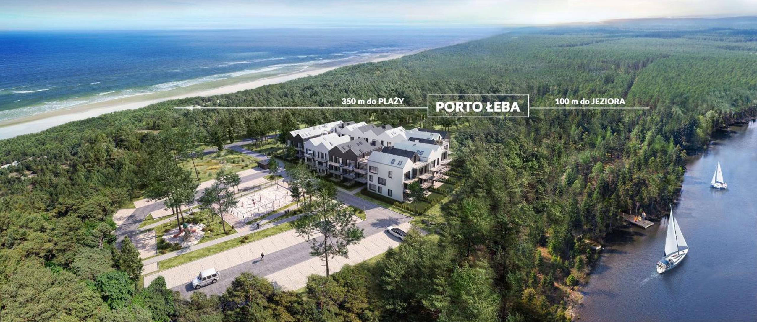 Apartament Orlando w Porto Łeba 350m od morza