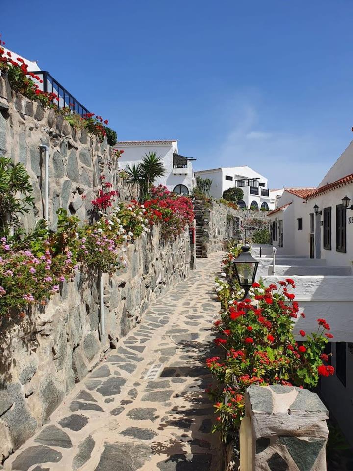 Very Romantic Seaview Apartment Patalavaca Mogán with Warm Pool