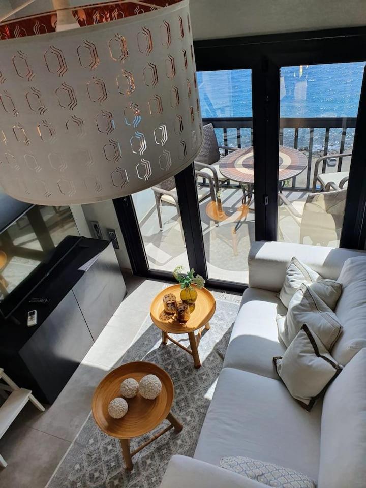 Very Romantic Seaview Apartment Patalavaca Mogán with Warm Pool