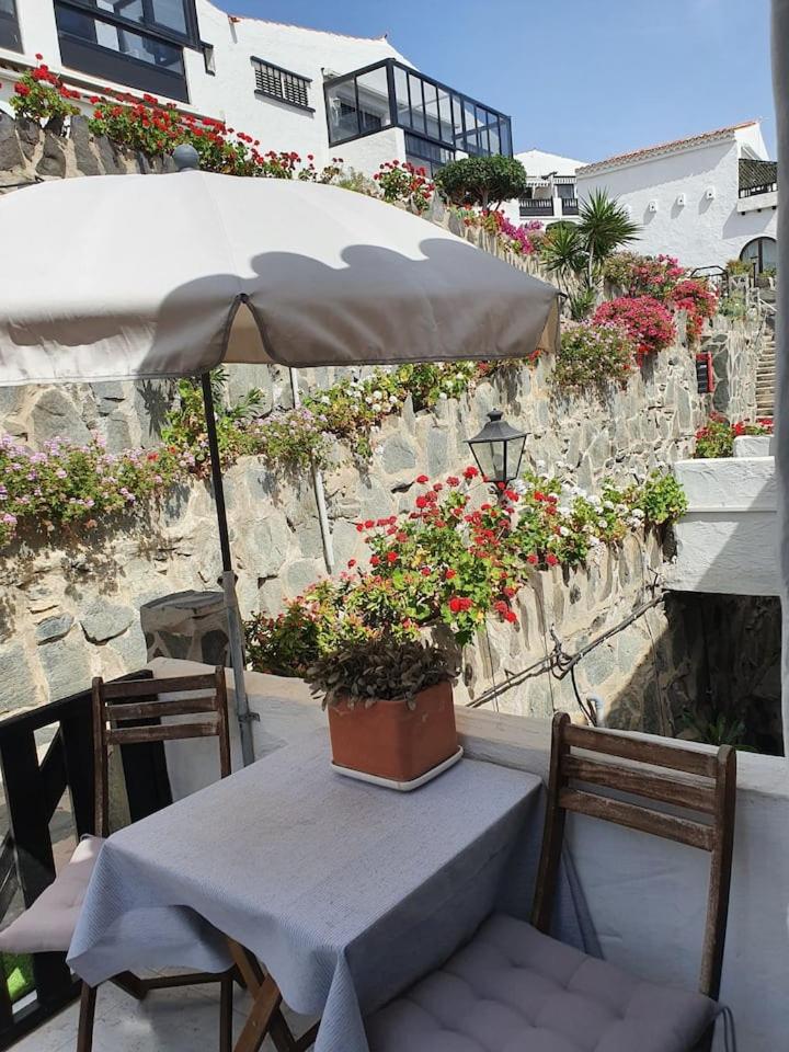 Very Romantic Seaview Apartment Patalavaca Mogán with Warm Pool