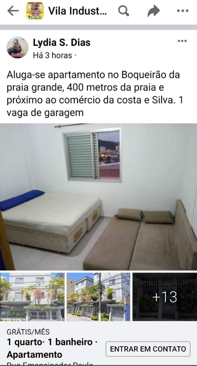 Apartamento Boqueirão praia grande