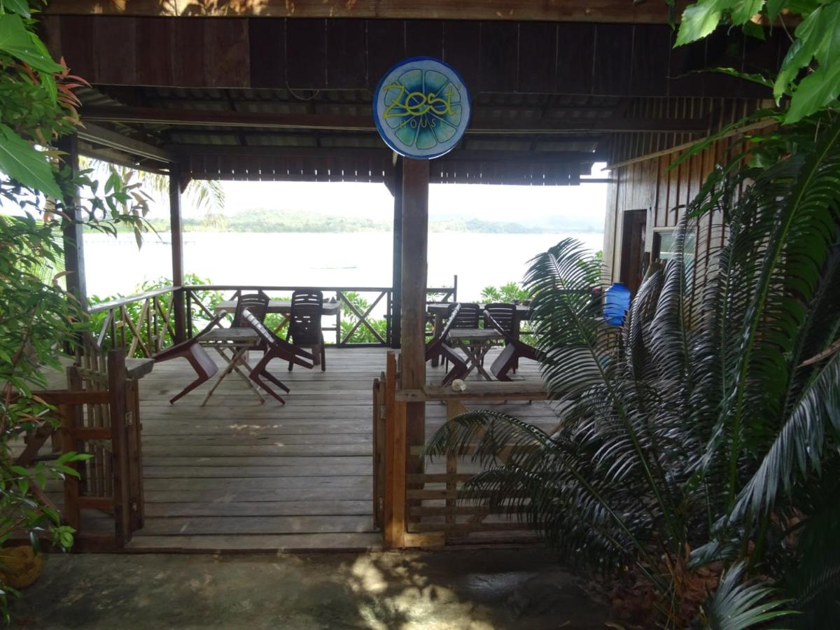 outdoor BBQ area