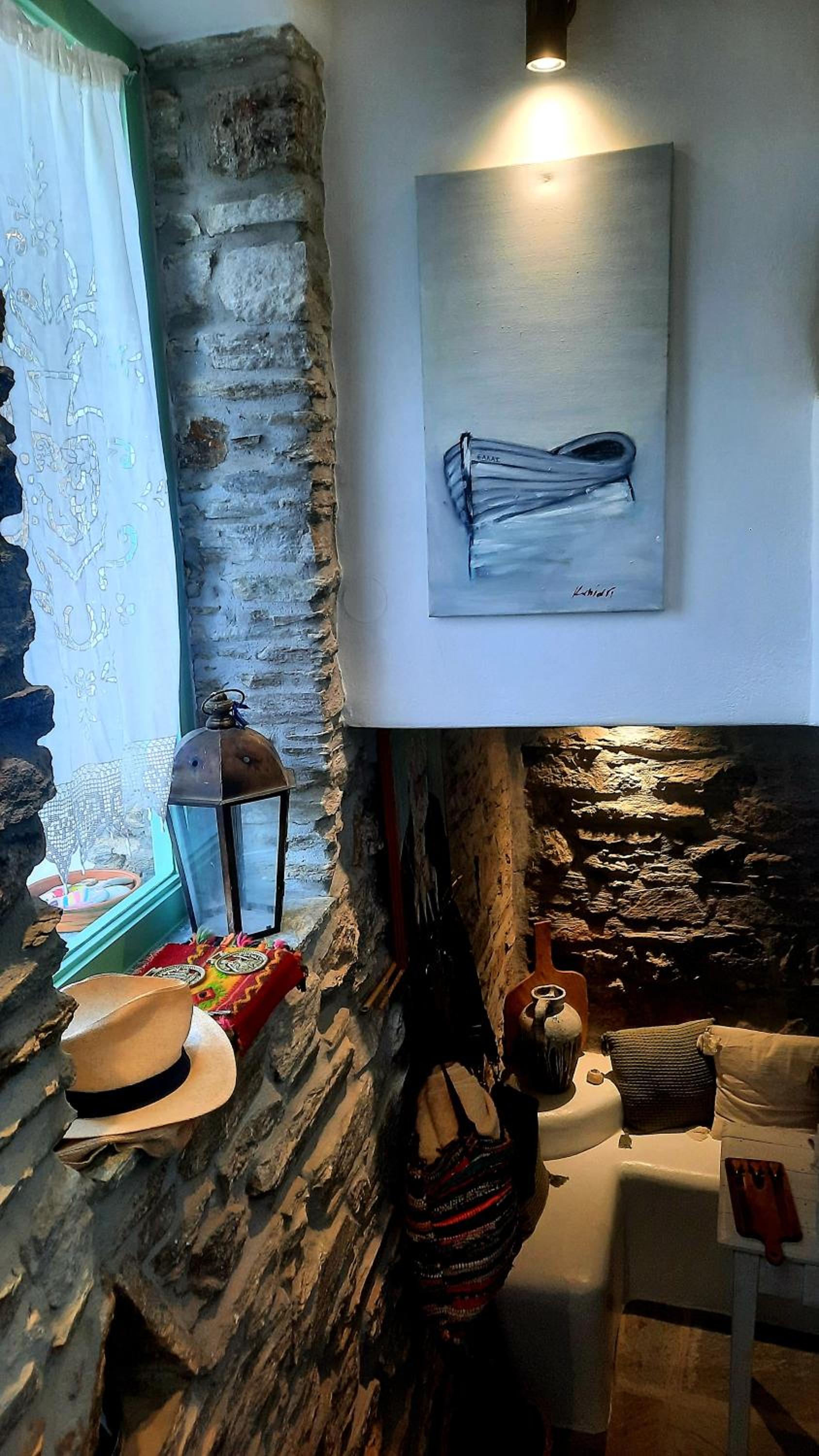 Aegean living stone house view 4