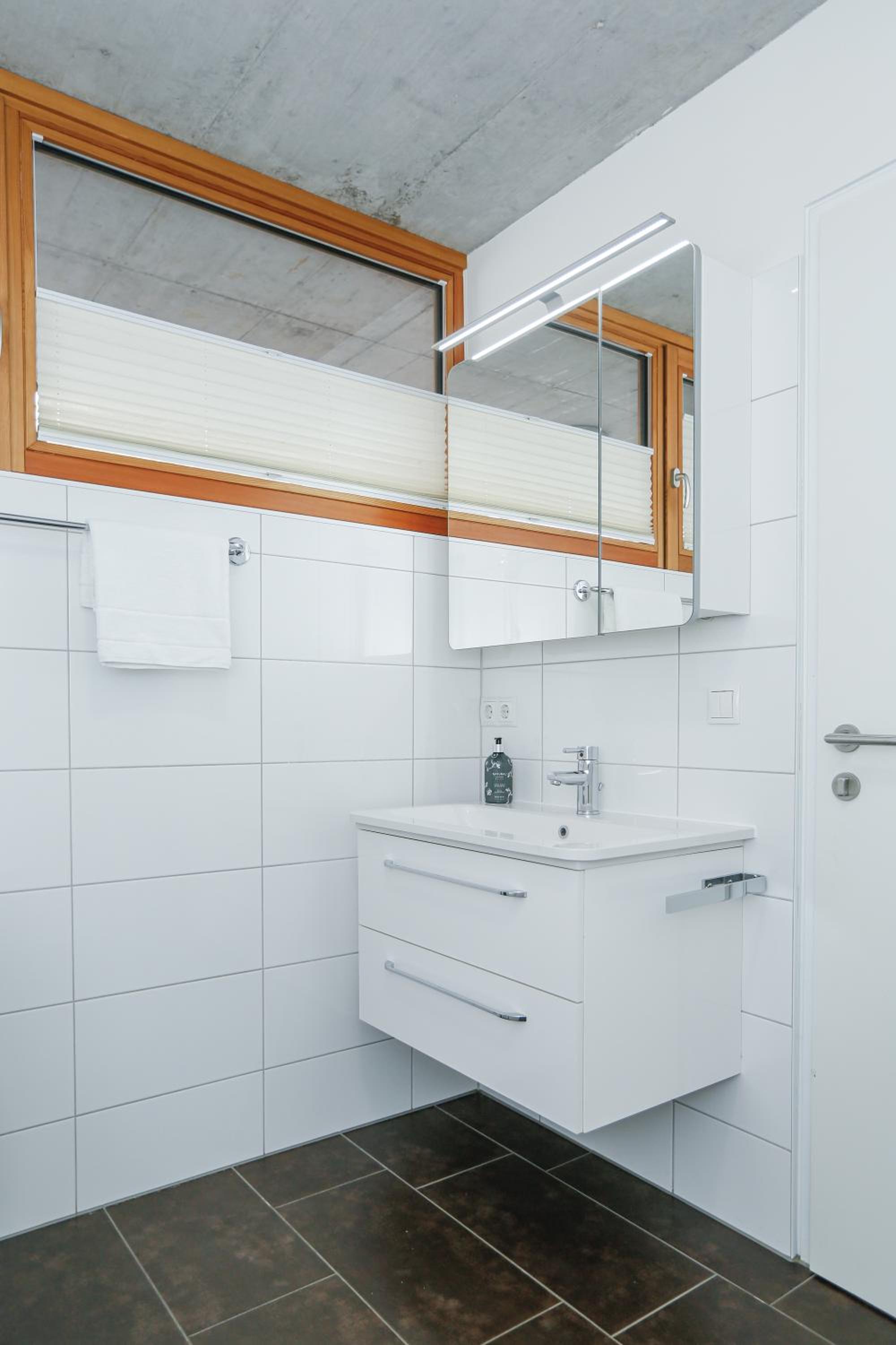 Terrassenwohnung 6 Nachhaltige Kühlung über Erdsonde und Fussbodenkühlung