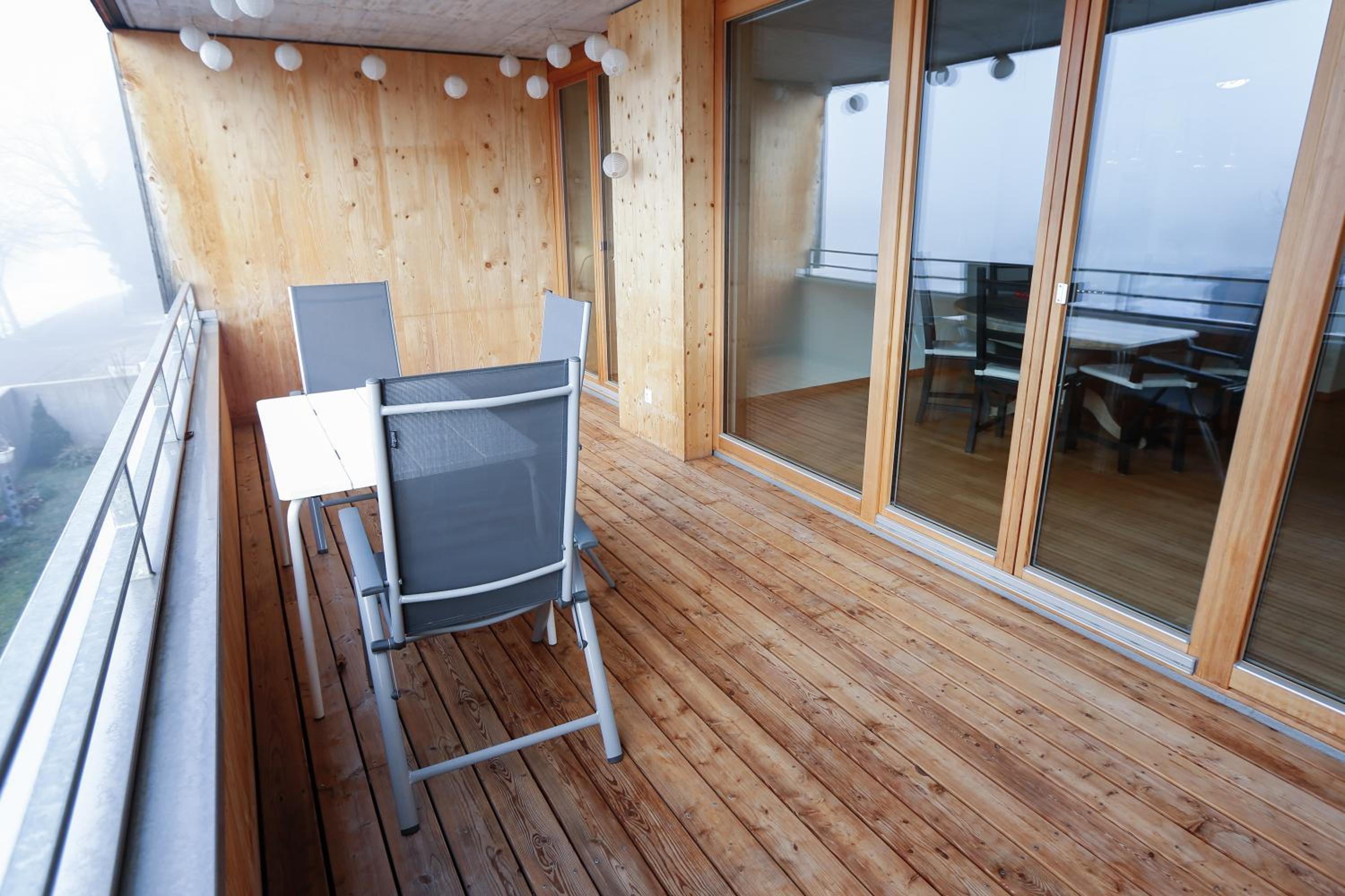 Terrassenwohnung 6 Nachhaltige Kühlung über Erdsonde und Fussbodenkühlung