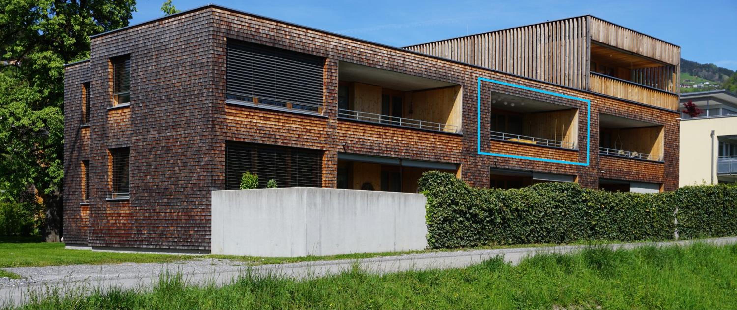 Terrassenwohnung 6 Nachhaltige Kühlung über Erdsonde und Fussbodenkühlung