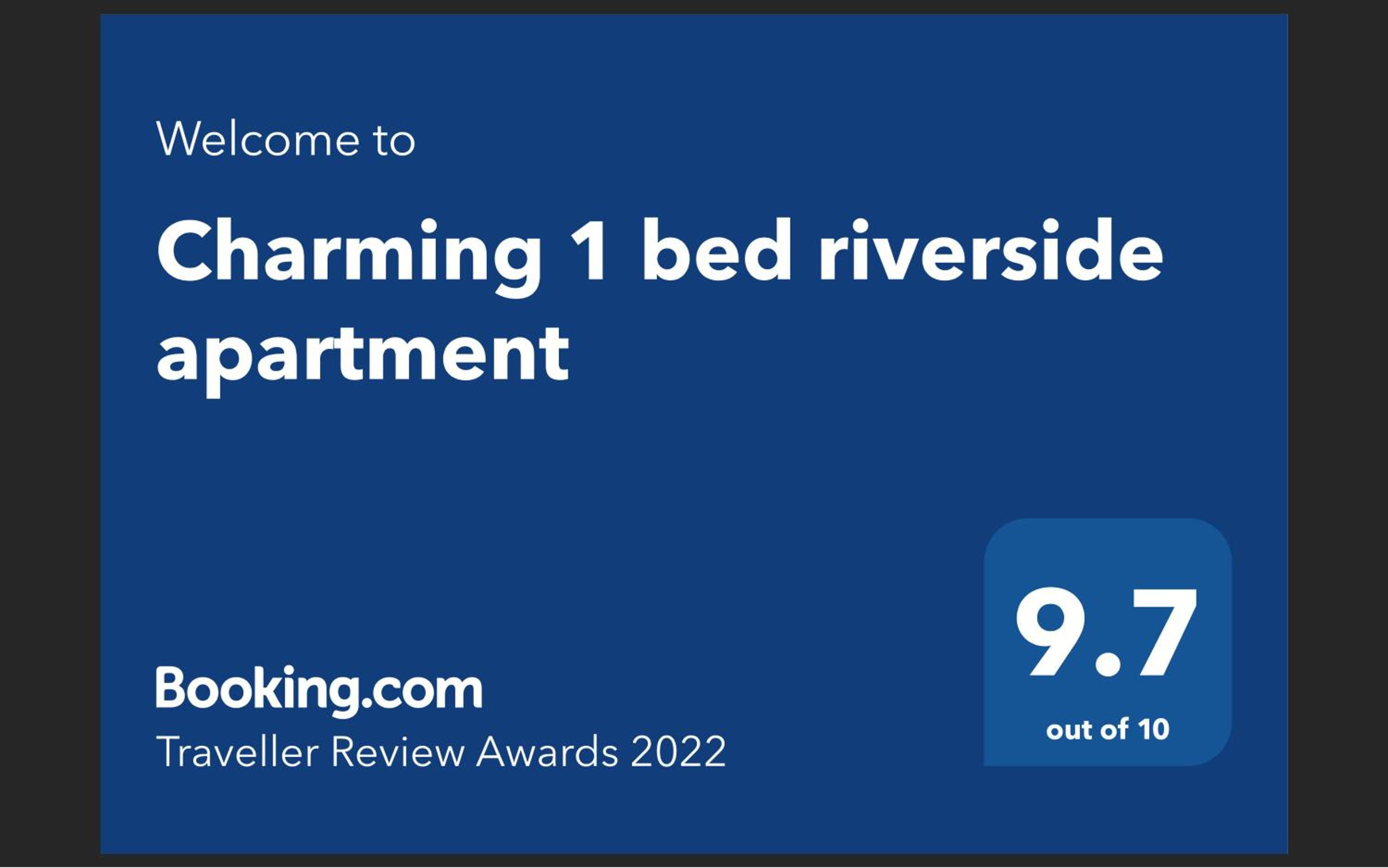 Charming 1 bed riverside apartment view 3