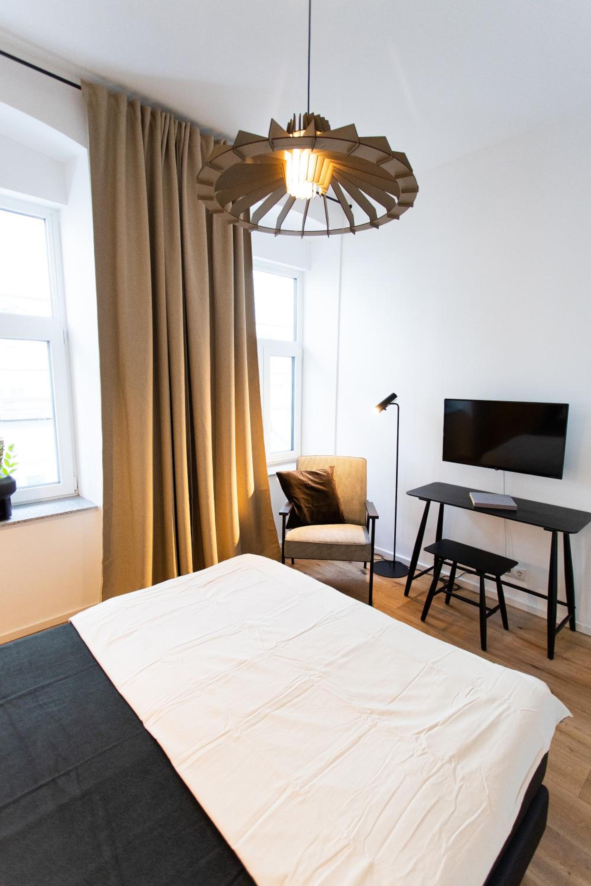Stilvolle Wohnung mit ruhig gelegenem Balkon