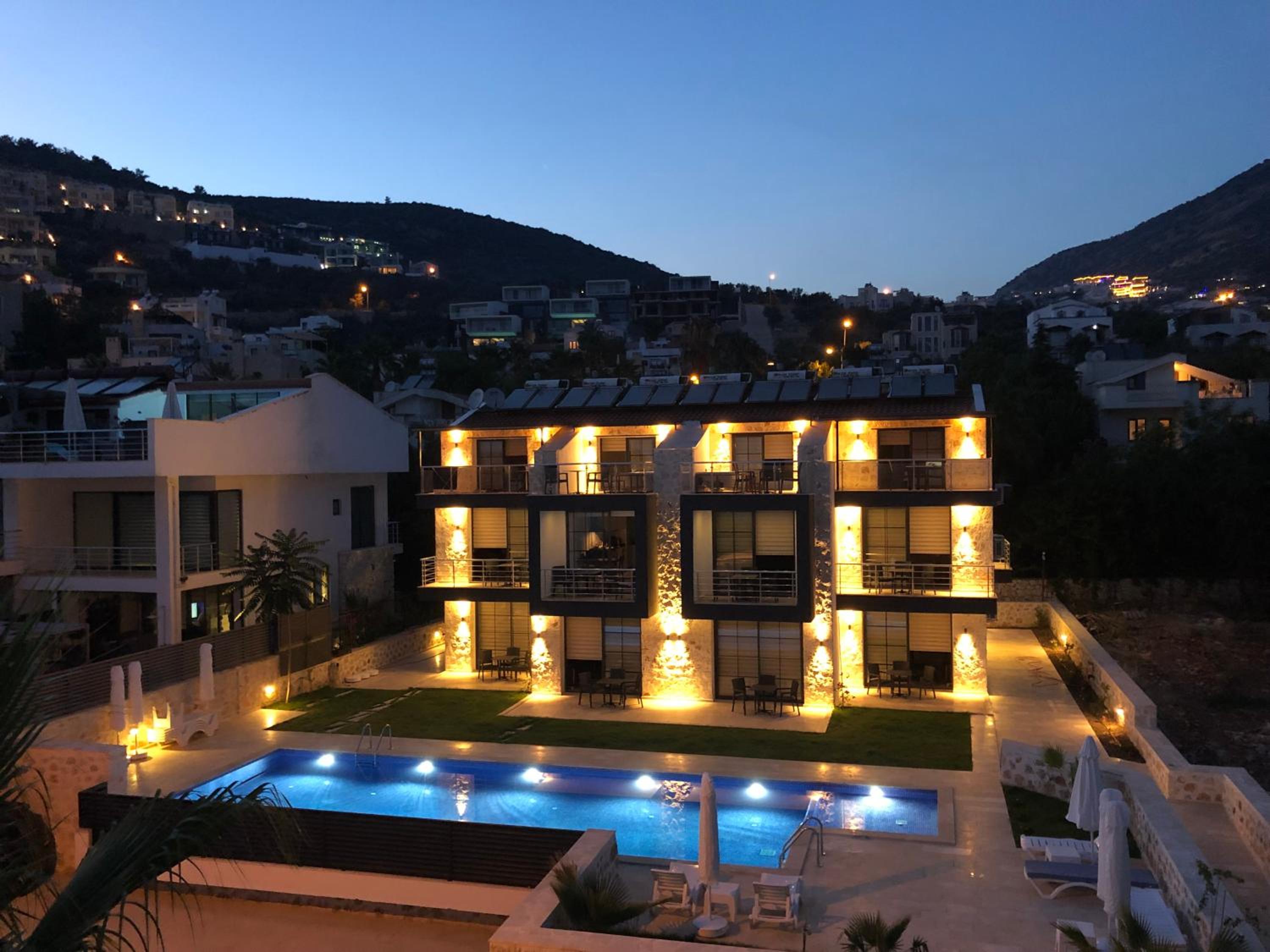 Stone House Aparts Dublex 3 plus1 mit Meerblick und Jakuzzi Kalkan No 6 view 3