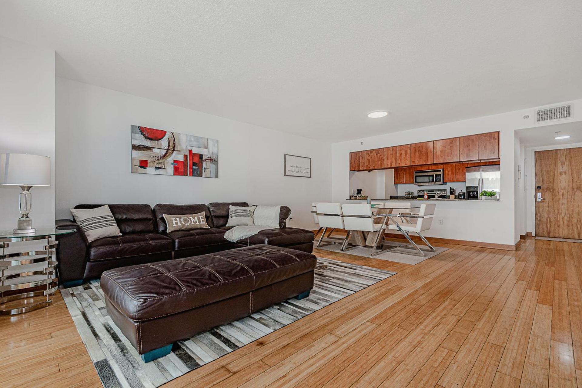 Miami condo with city & ocean views! Sleep up to 6!