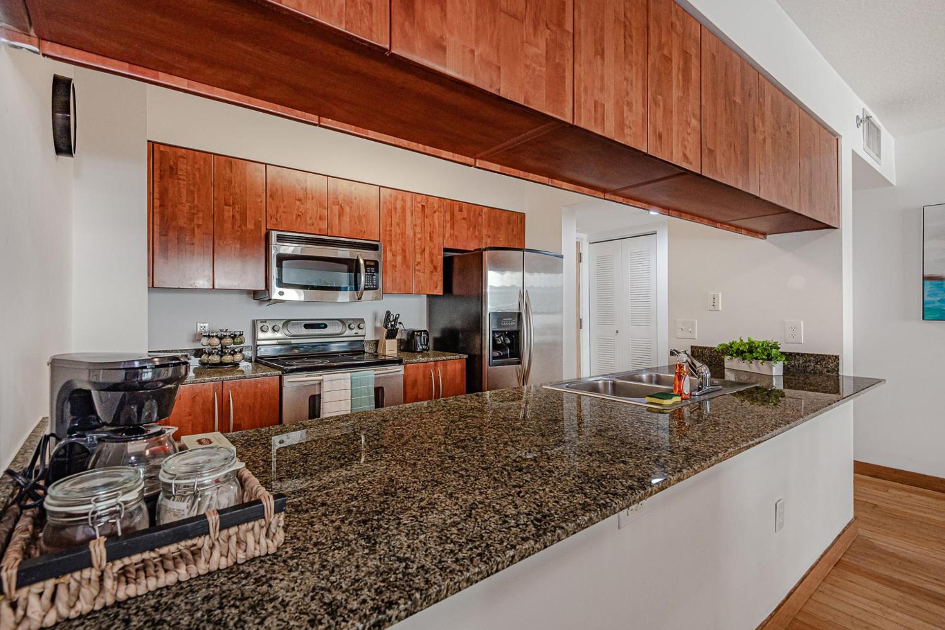 Miami condo with city & ocean views! Sleep up to 6!