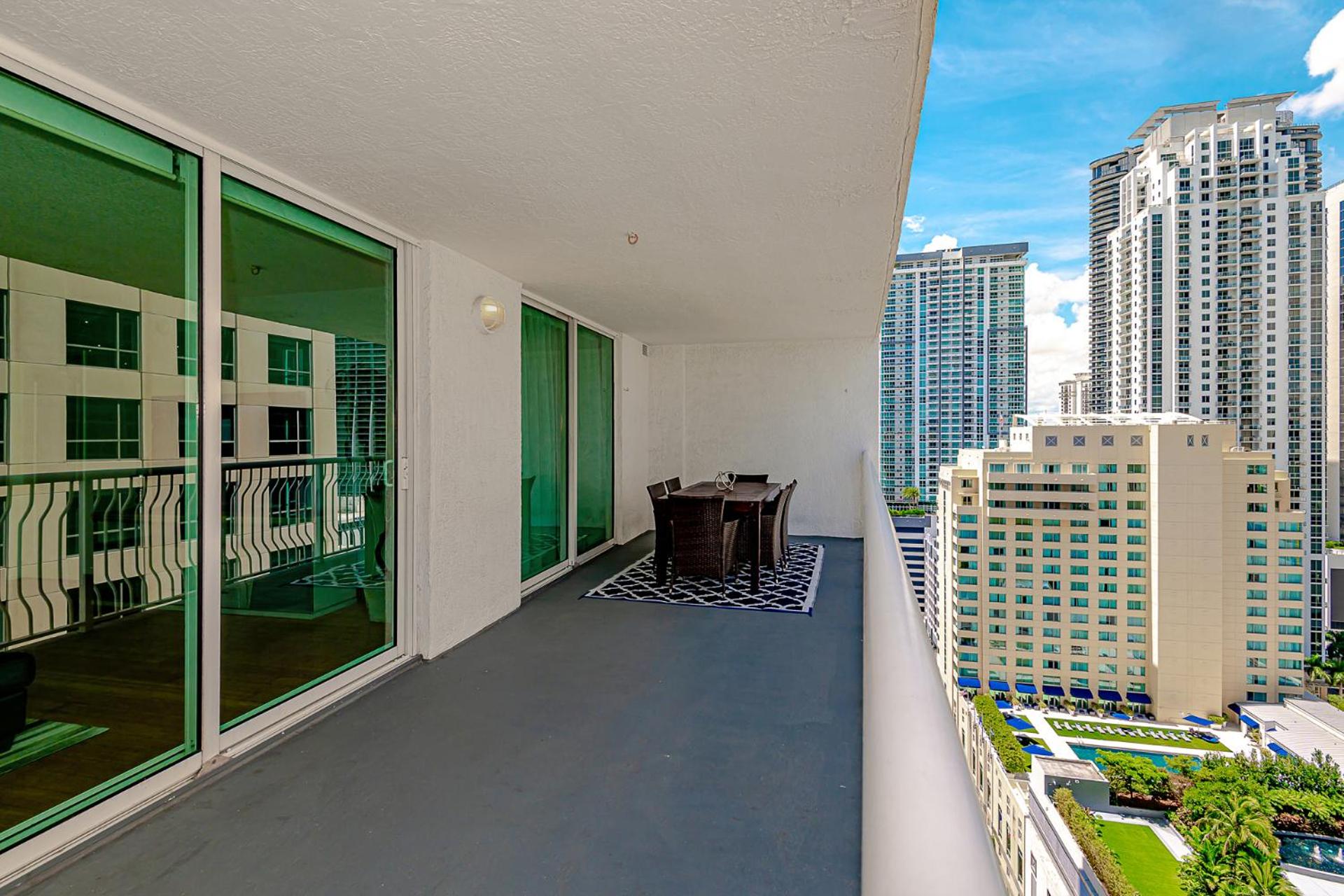 Miami condo with city & ocean views! Sleep up to 6!